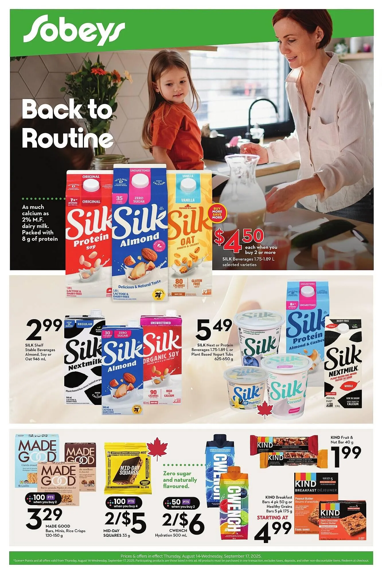 Sobeys flyer from August 21 to August 27 2025 - flyer page 1