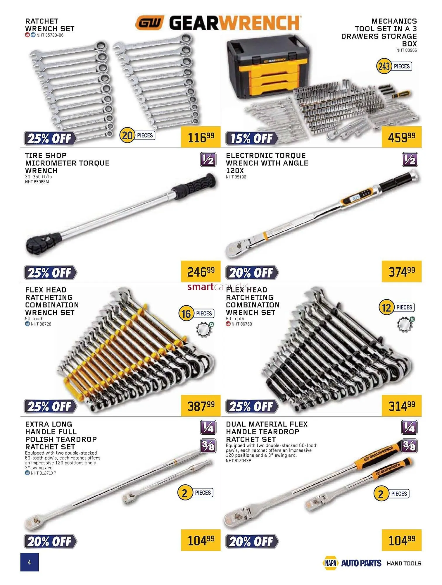 NAPA Auto Parts flyer from May 1 to May 31 2025 - flyer page 4