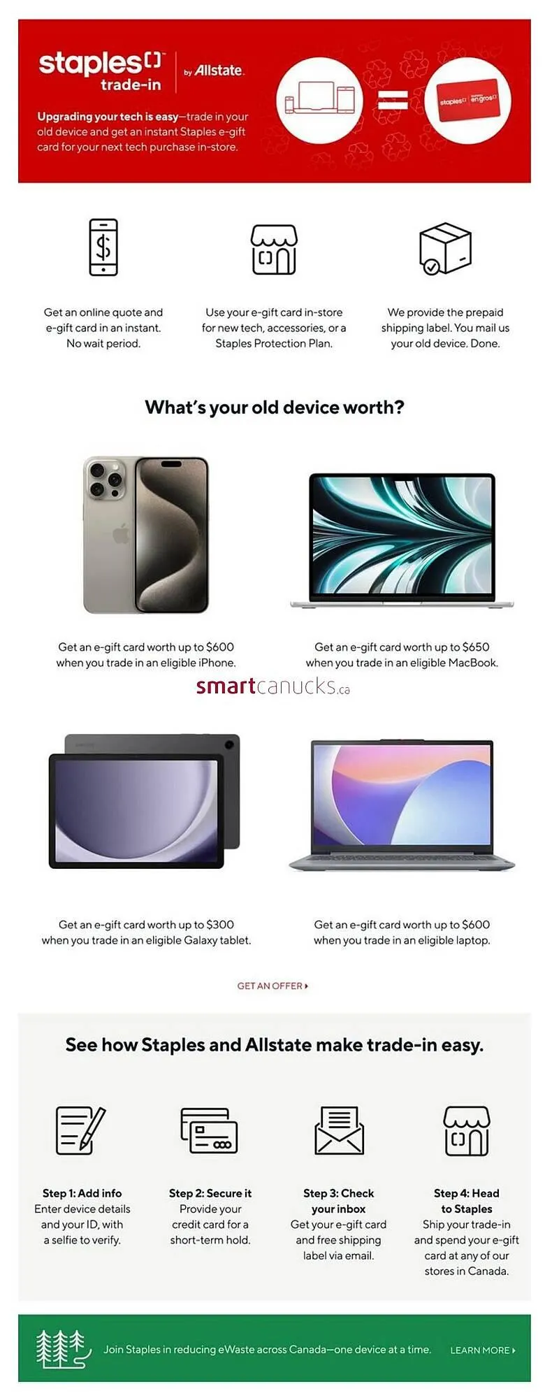 Staples flyer from August 22 to August 28 2025 - flyer page 13