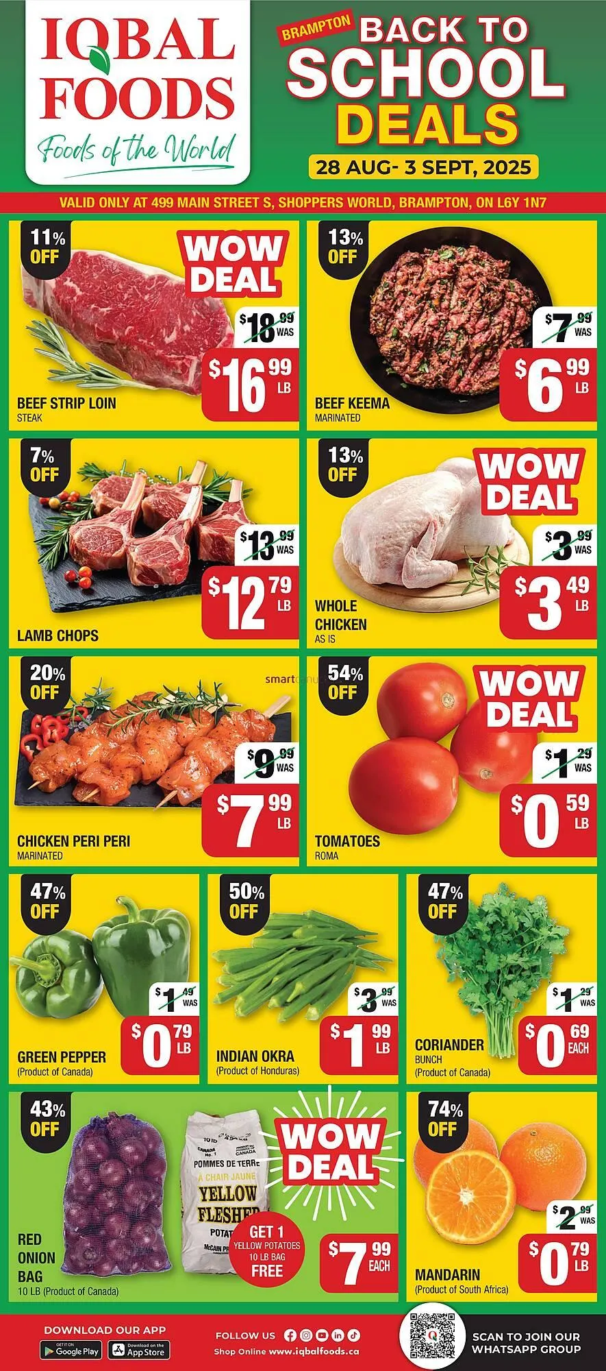 Iqbal Foods flyer from August 29 to September 4 2025 - flyer page 1