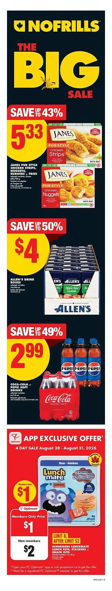 No Frills flyer - 1