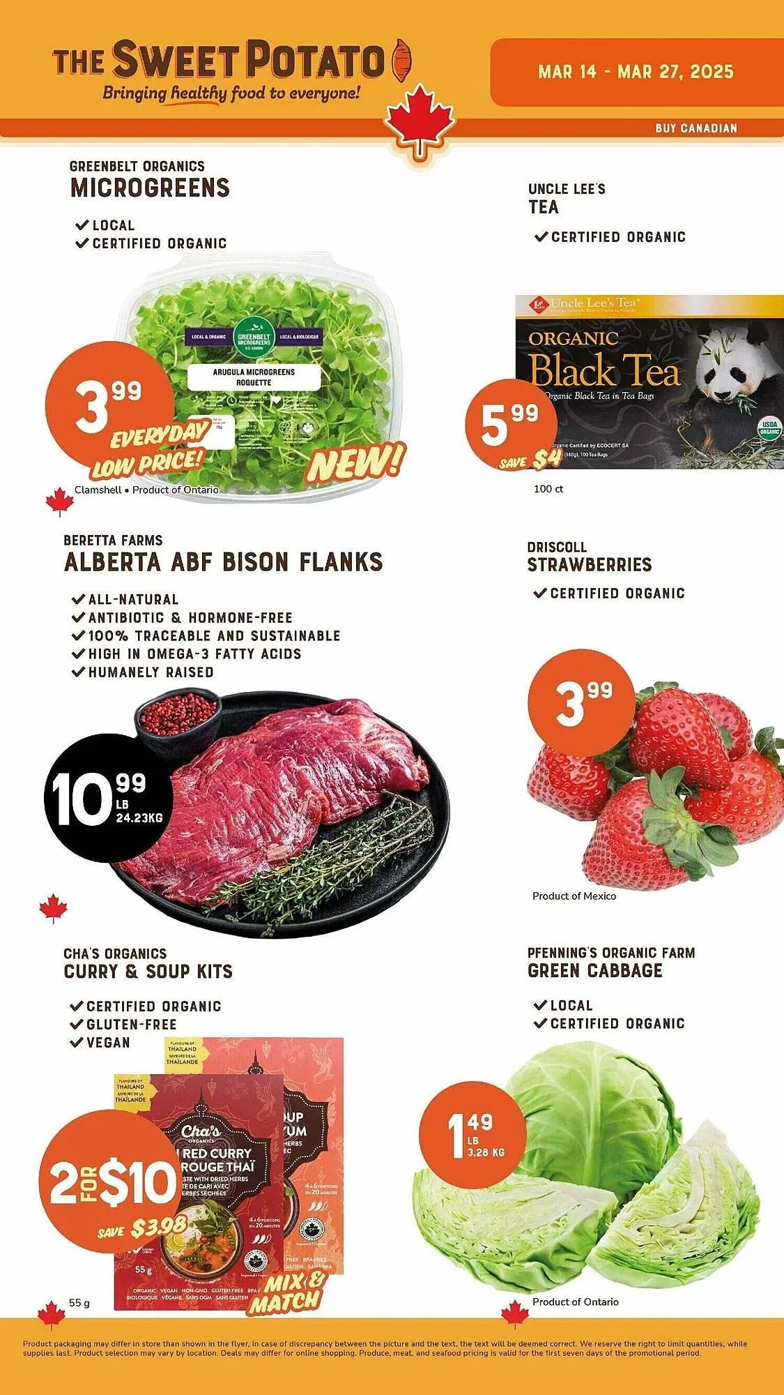 The Sweet Potato flyer - 1