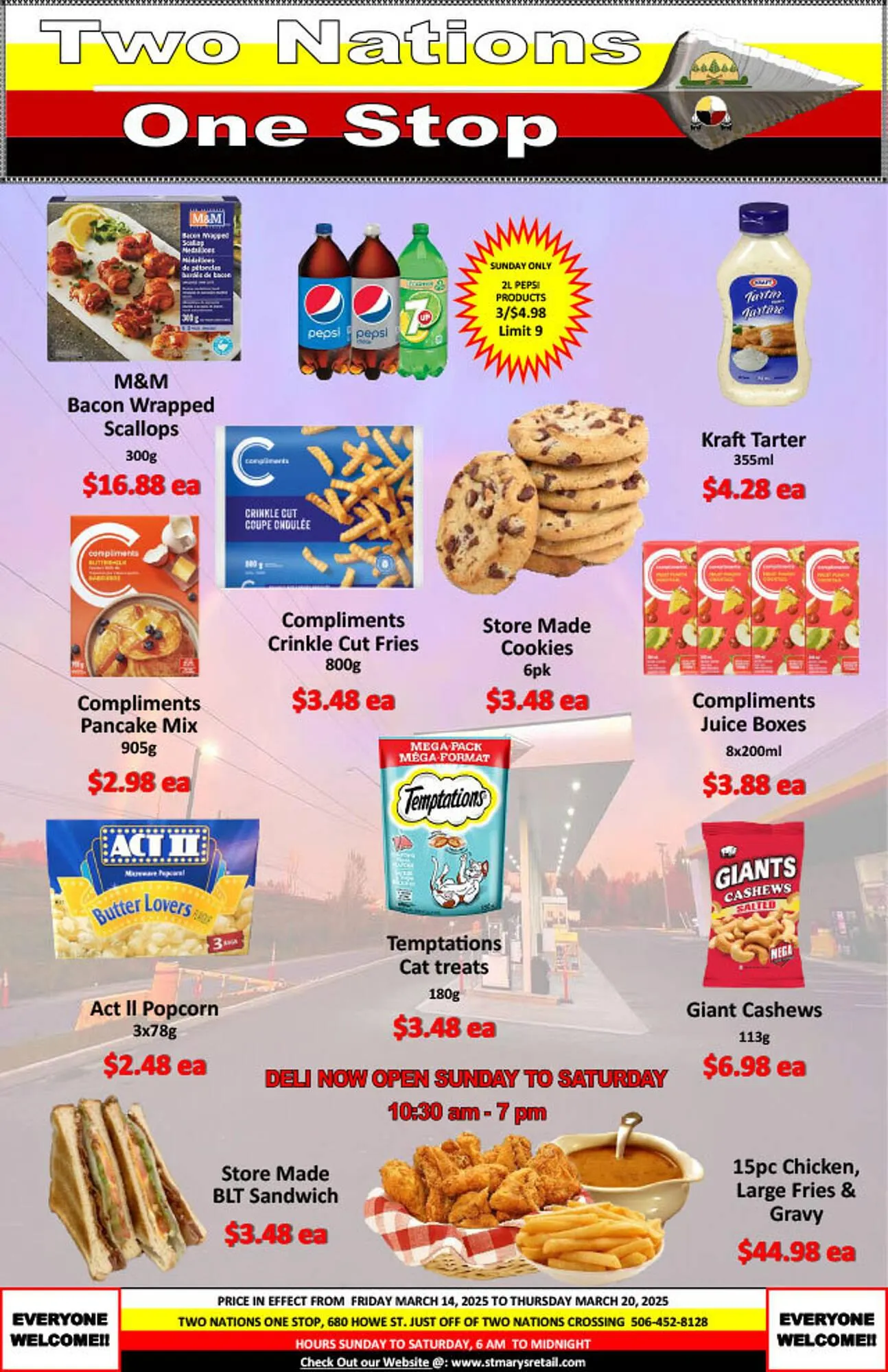 Two Nations One Stop flyer - 1