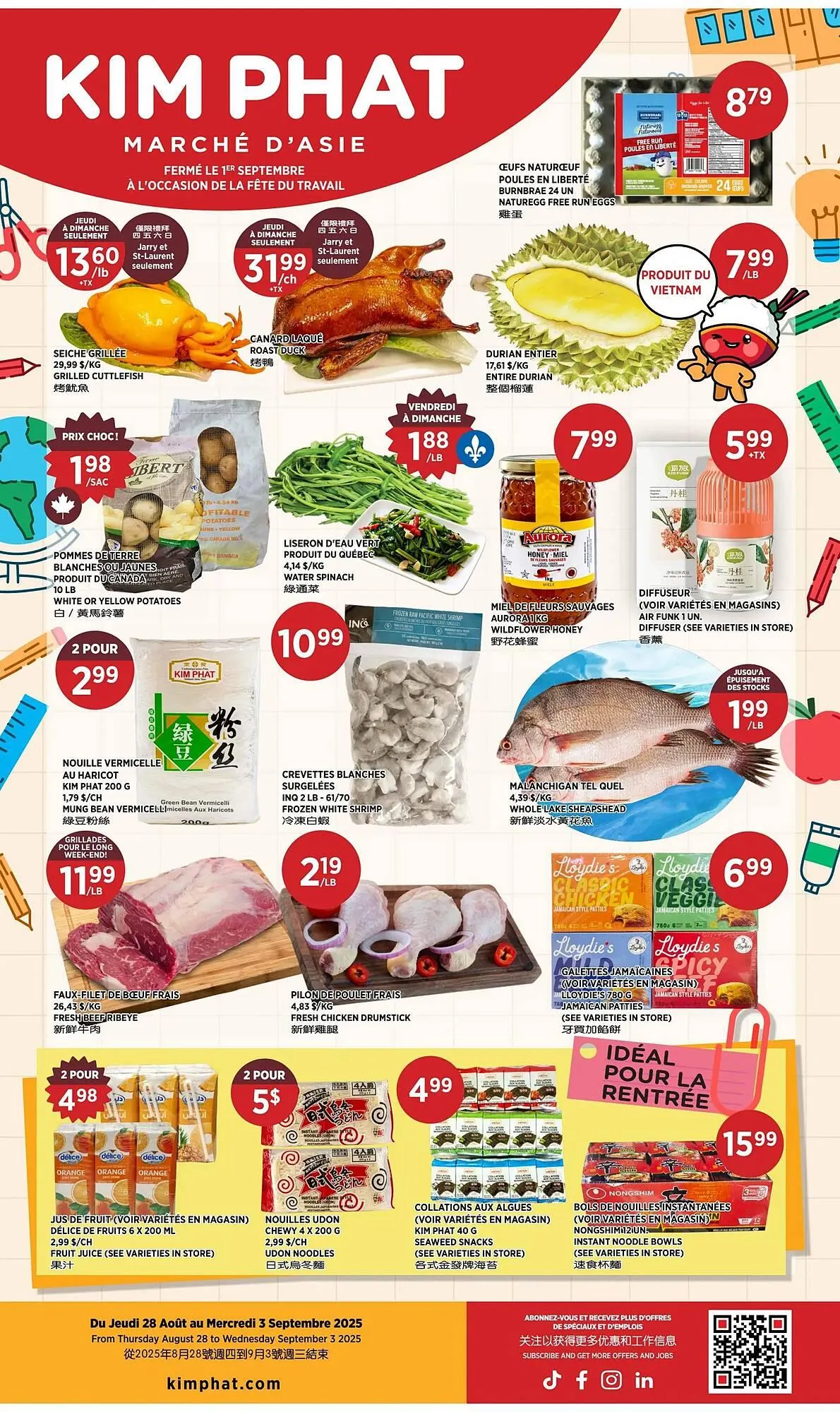 Kim Phat flyer from August 28 to September 3 2025 - flyer page 1