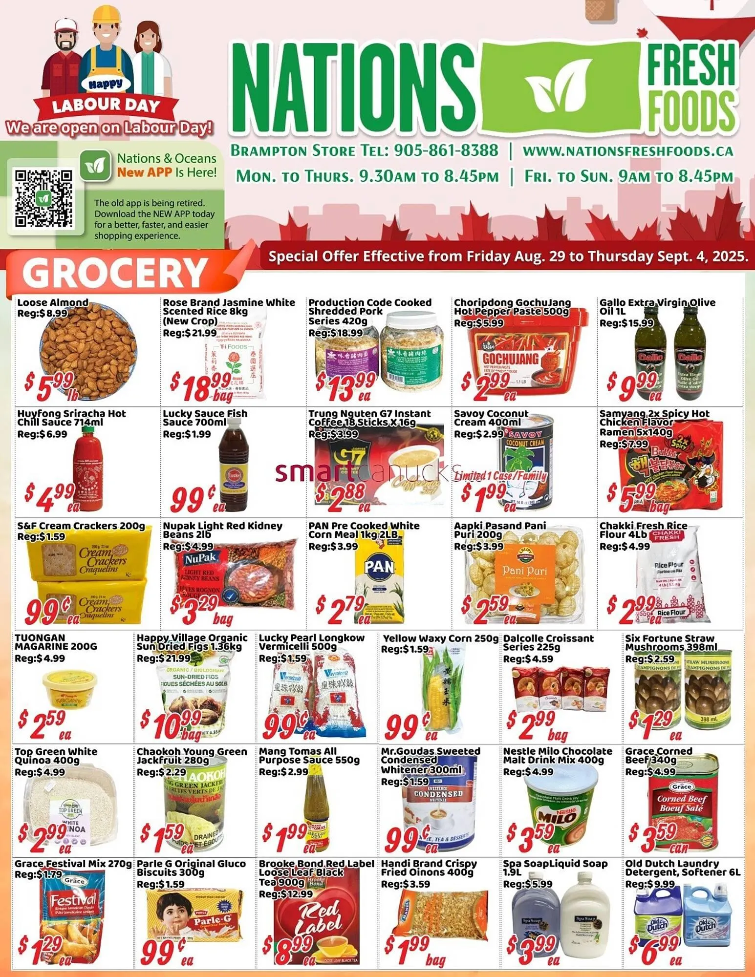 Nations Fresh Foods flyer from August 29 to September 4 2025 - flyer page 1