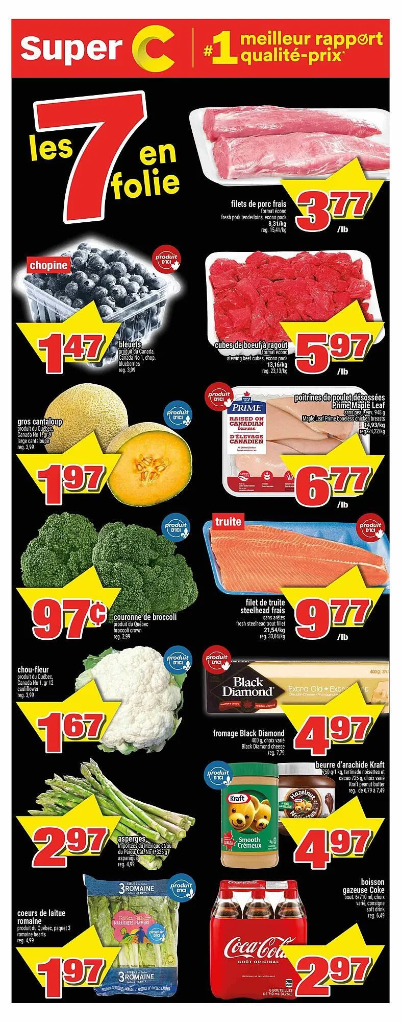 Super C flyer from August 8 to August 29 2025 - flyer page 1