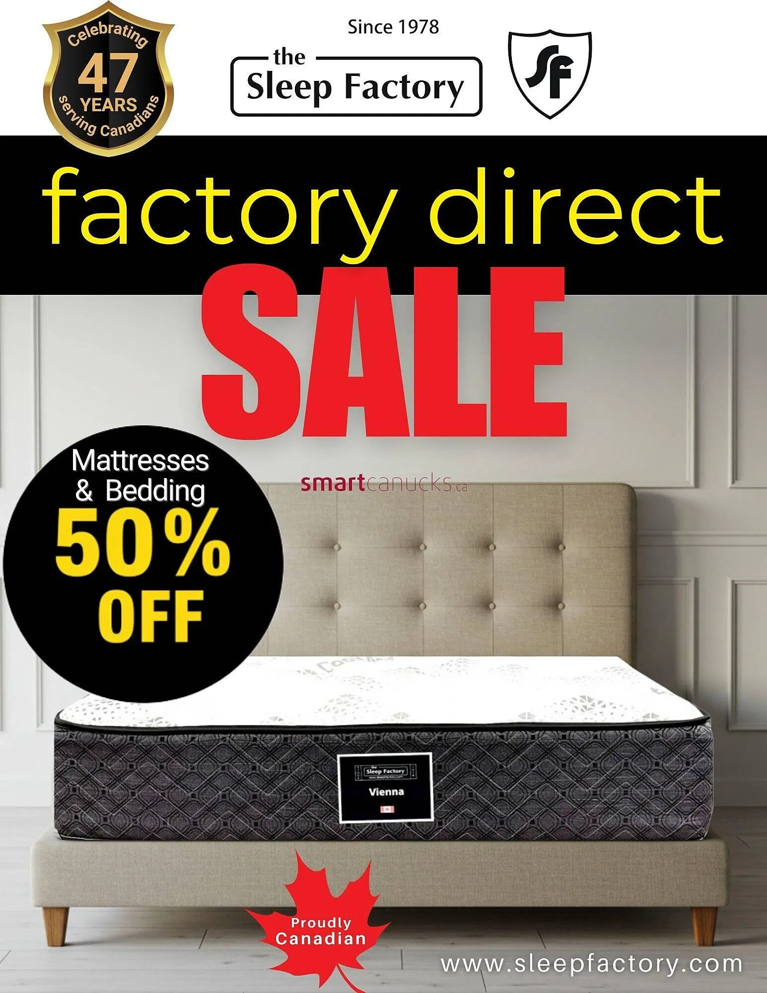 The Sleep Factory flyer - 1