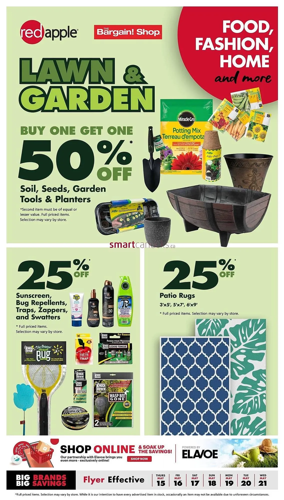 The Bargain Shop flyer from May 14 to May 27 2025 - flyer page 1