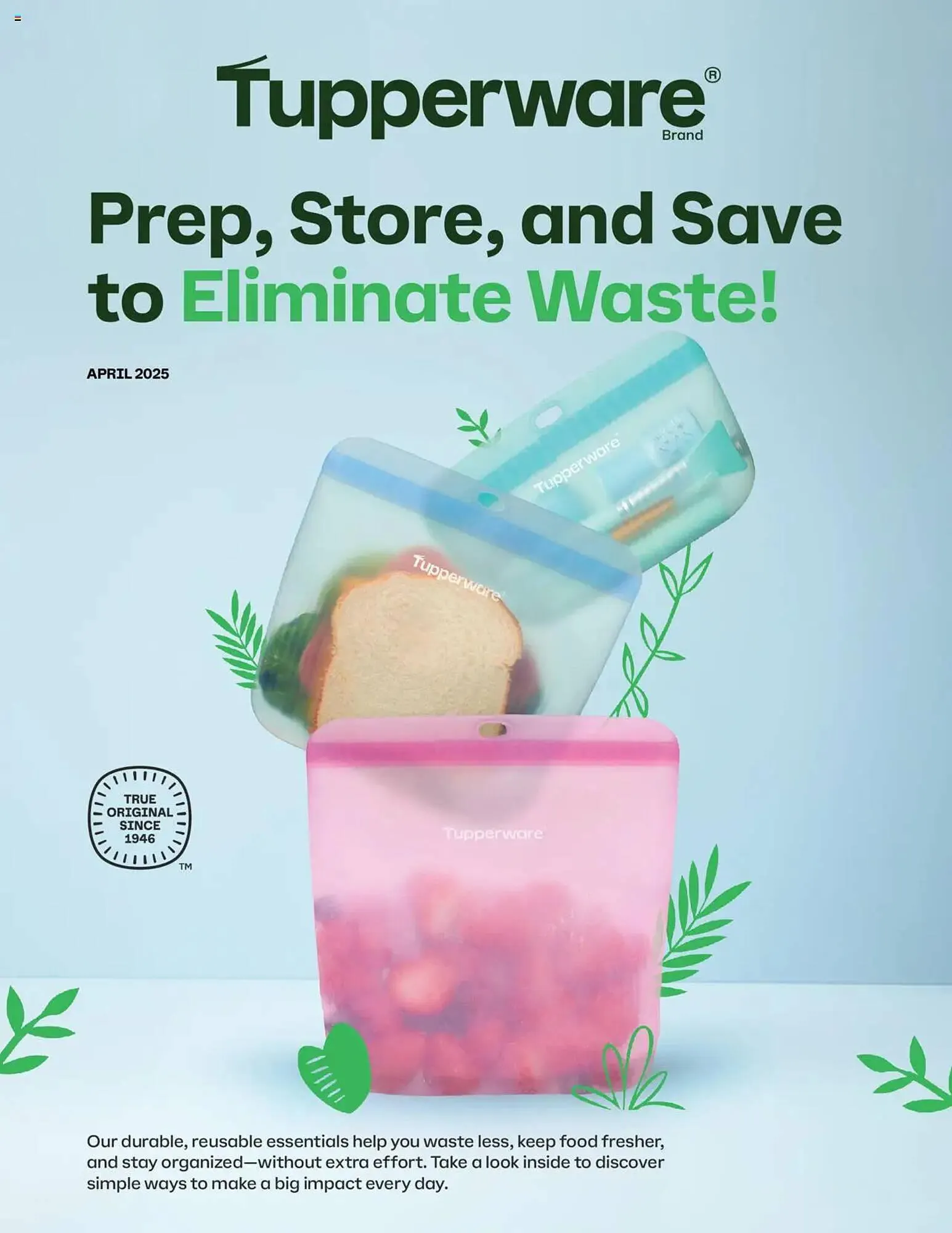 Tupperware flyer - 1