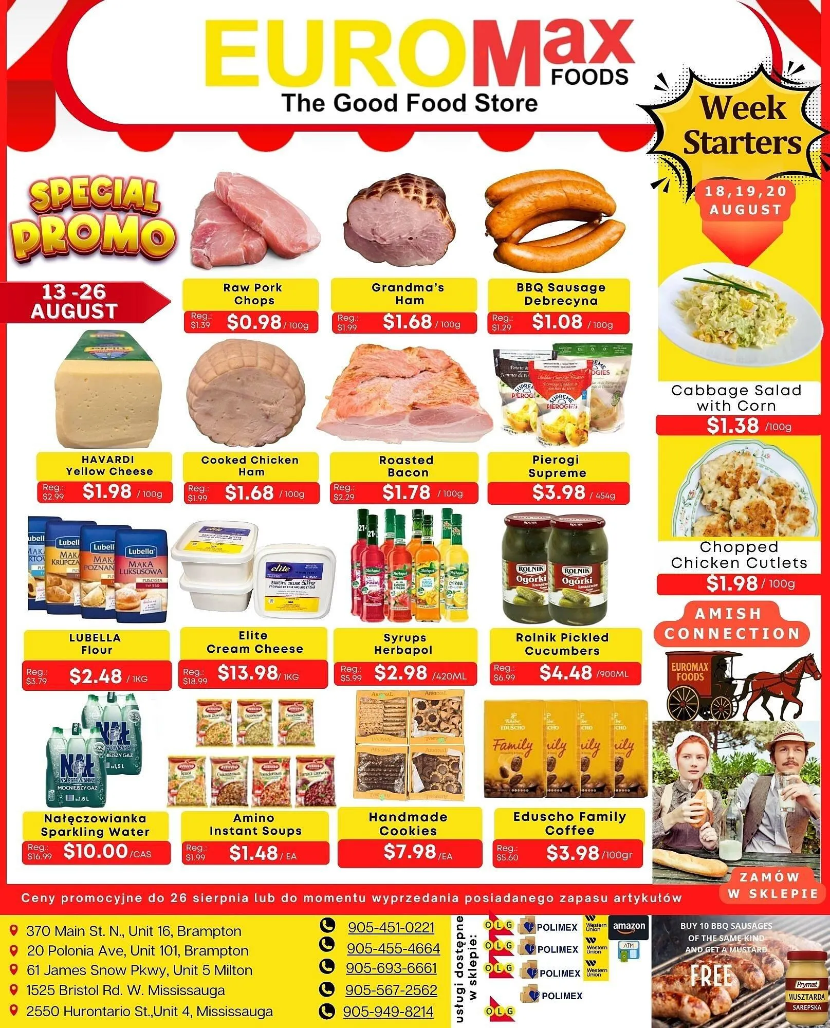 EuroMax Foods flyer from August 13 to August 19 2025 - flyer page 1