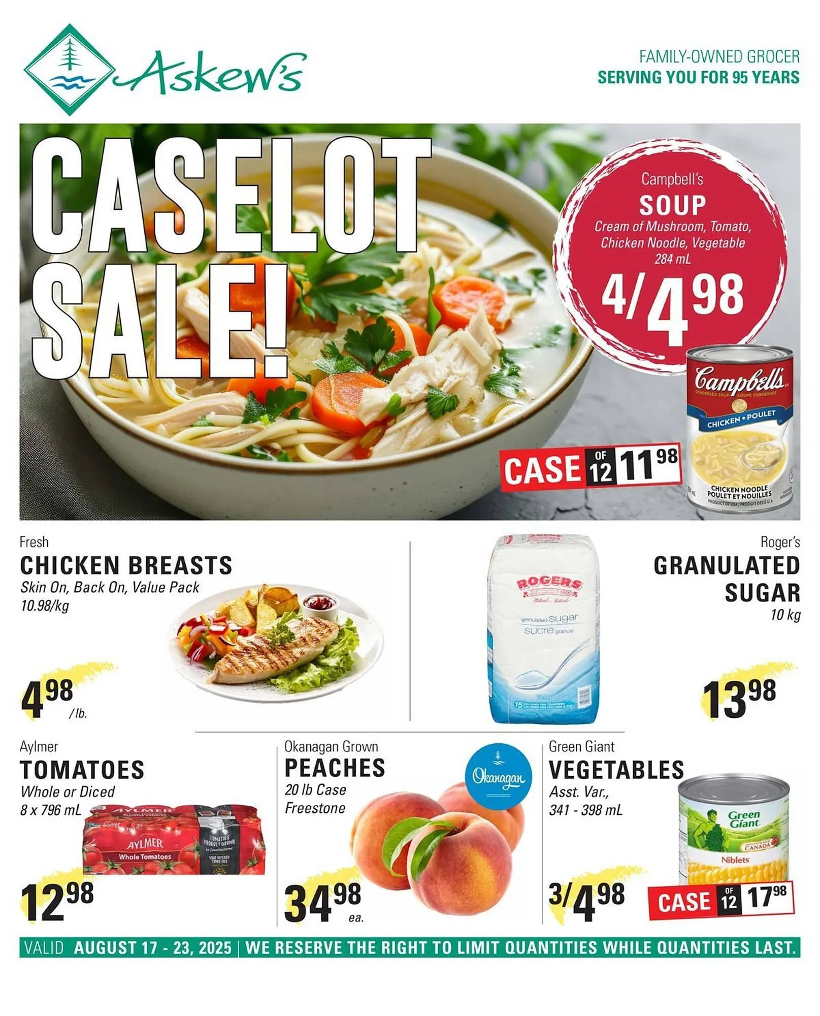 Askews Foods flyer from August 18 to August 23 2025 - flyer page 1