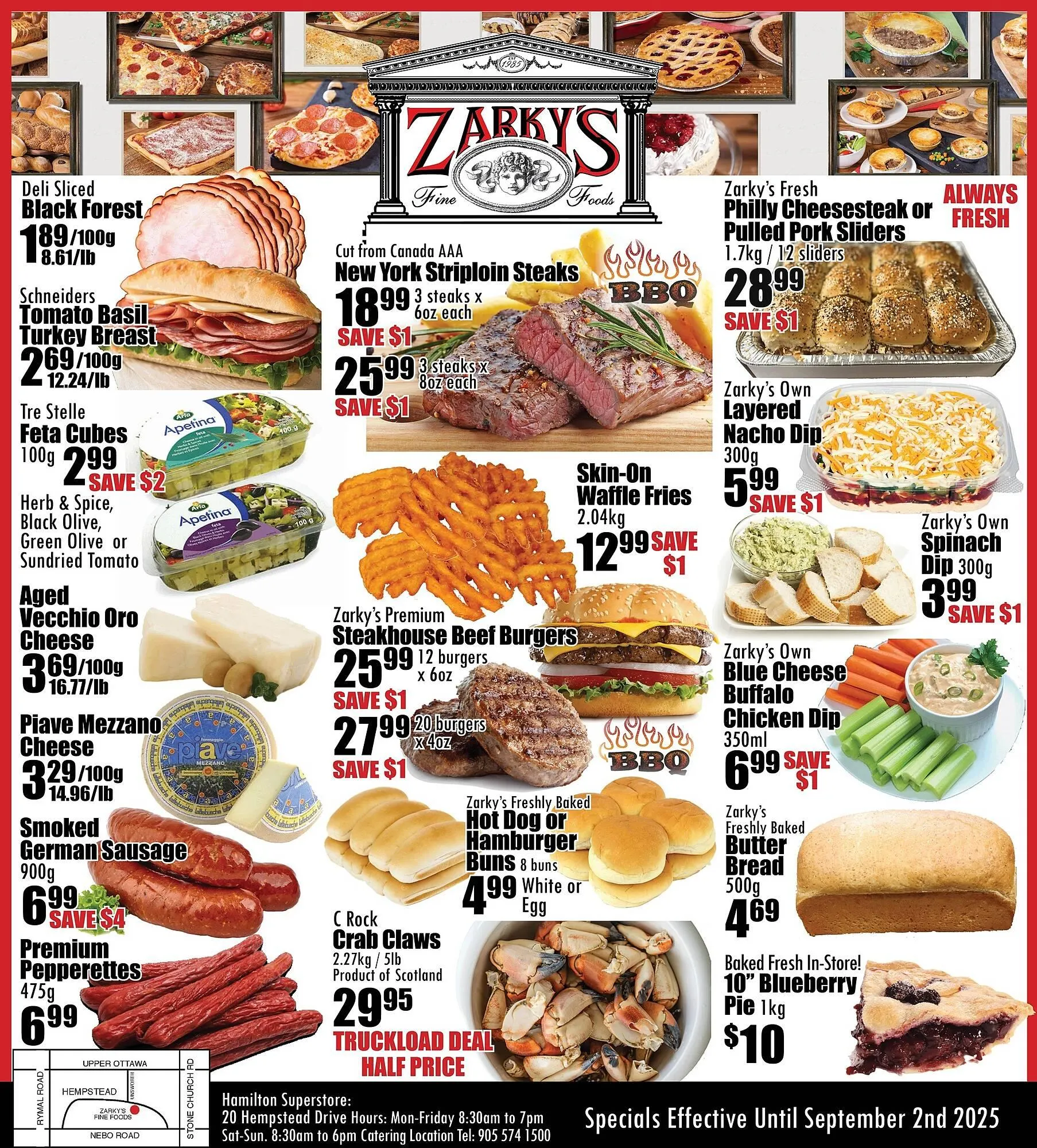 Zarky's flyer from August 28 to September 3 2025 - flyer page 1