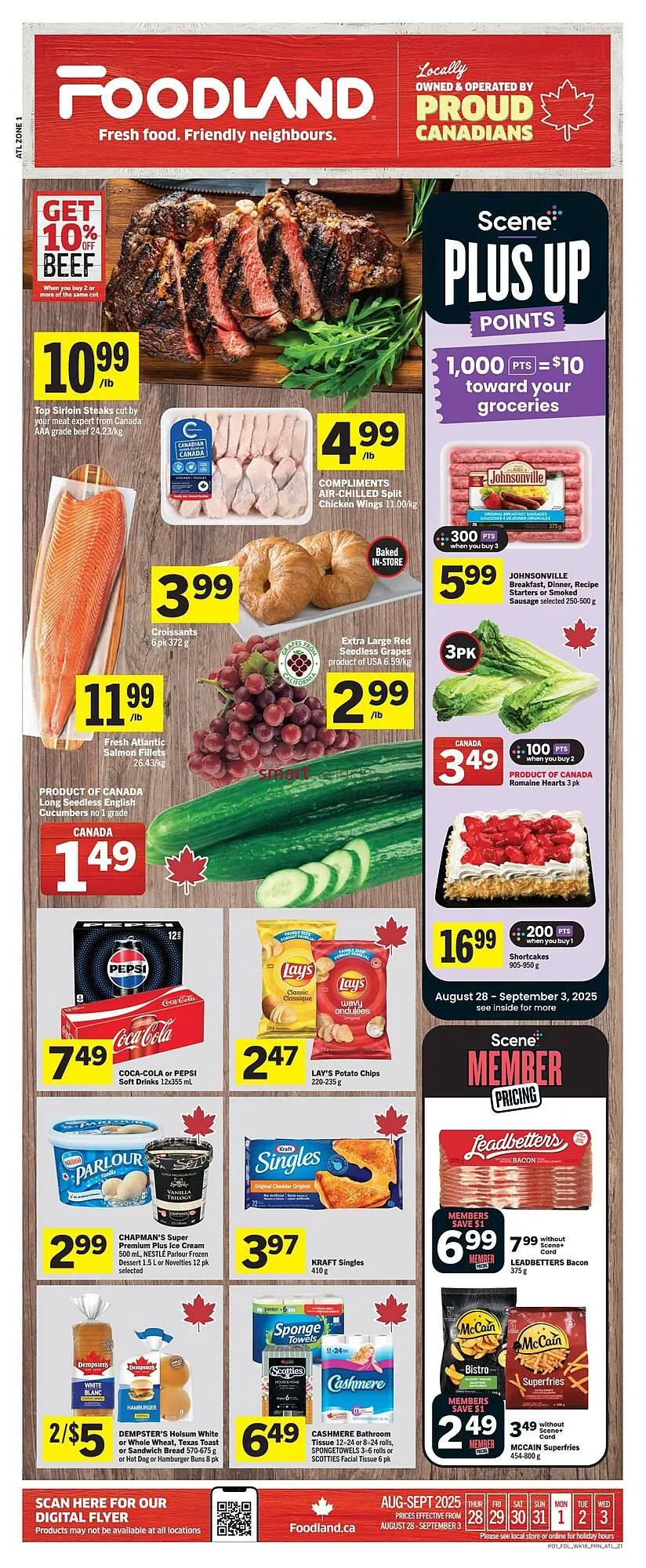 Foodland flyer from August 28 to September 3 2025 - flyer page 1