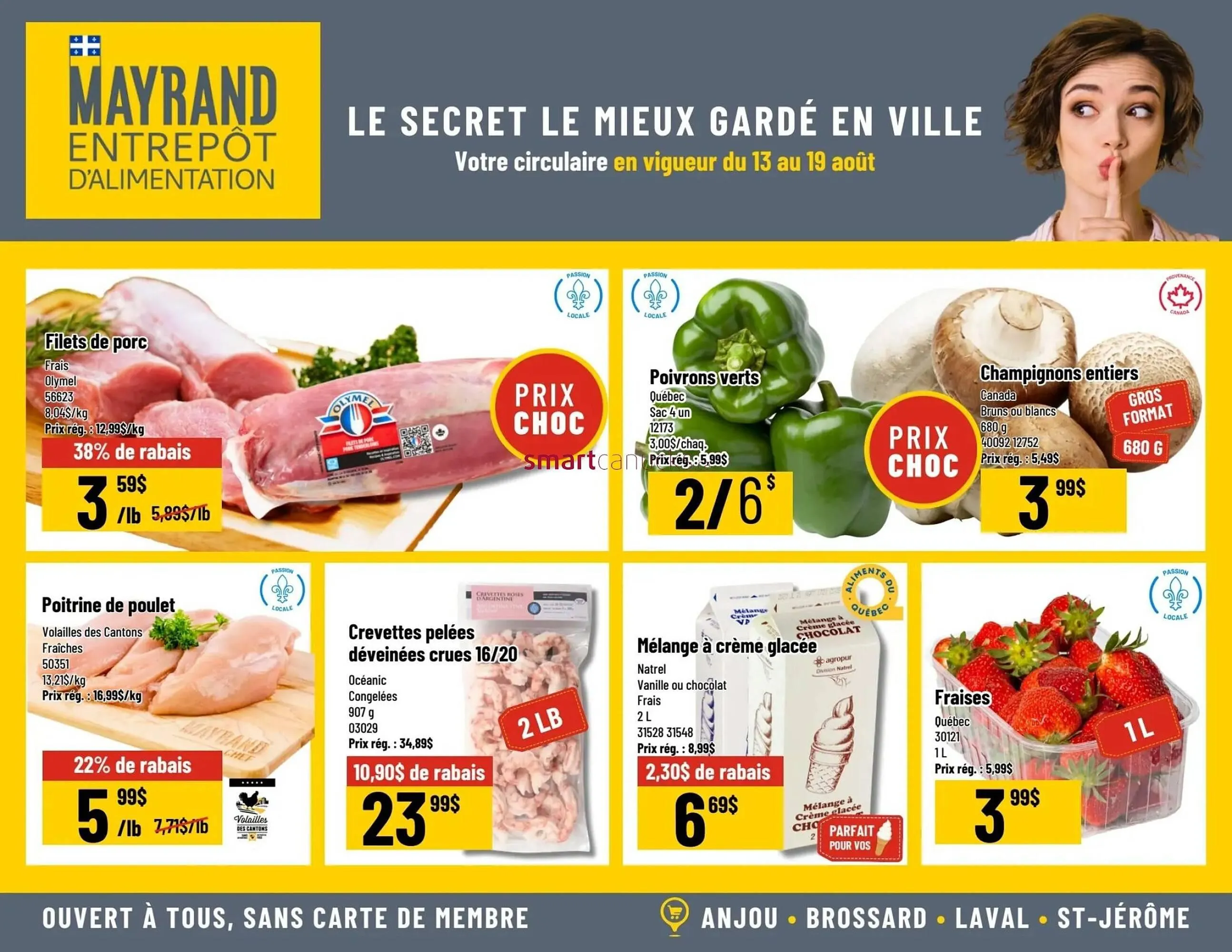 Mayrand flyer from August 14 to August 20 2025 - flyer page 1