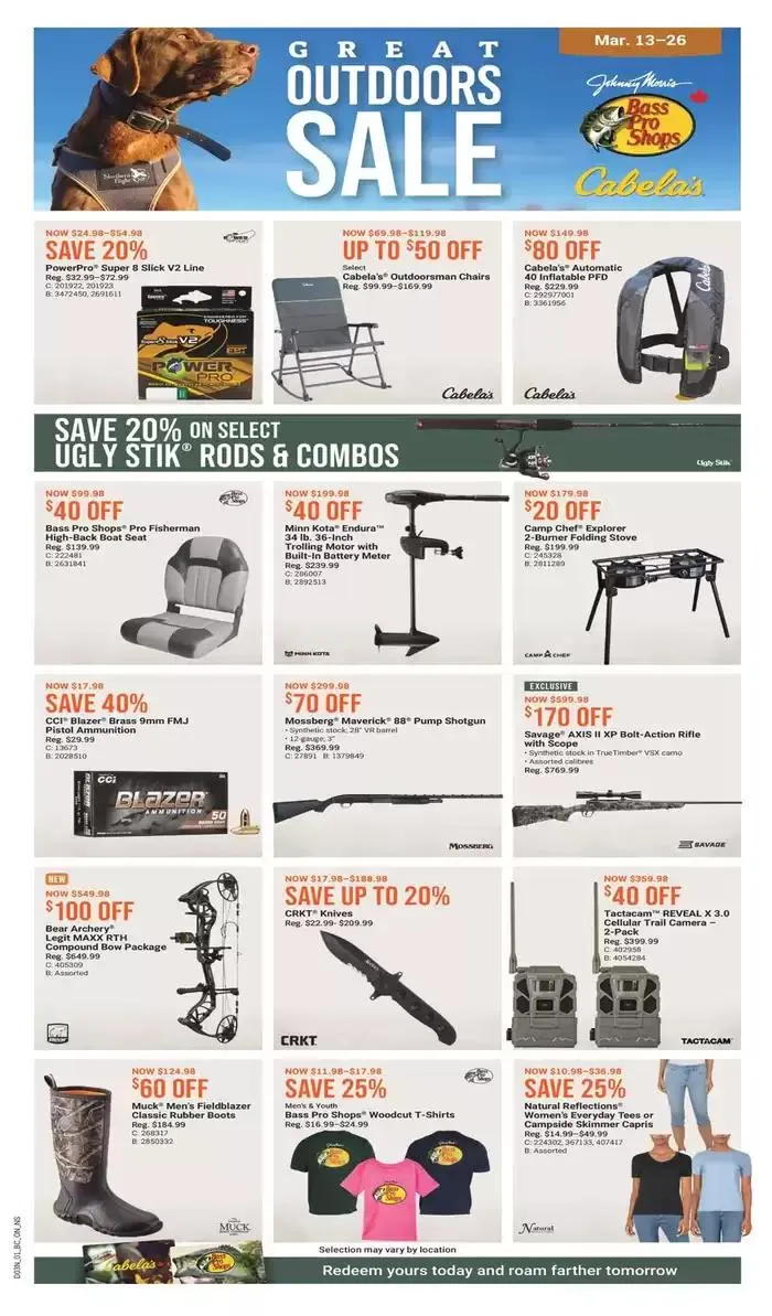 Great Outdoors Sale - 1