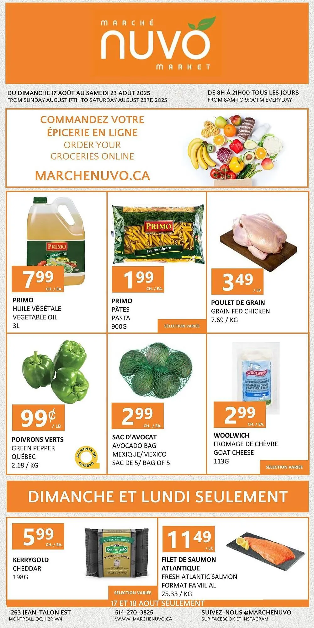 Marche Nuvo flyer from August 18 to September 1 2025 - flyer page 1