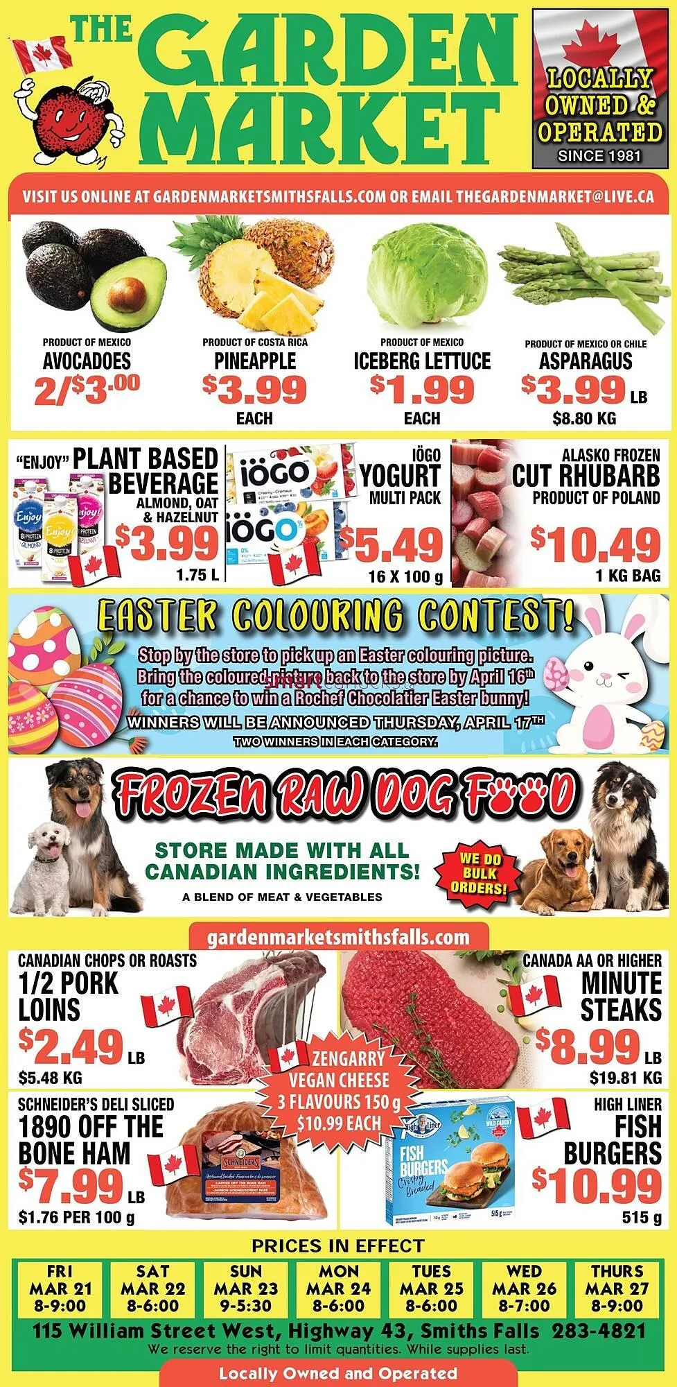 The Garden Market flyer - 1