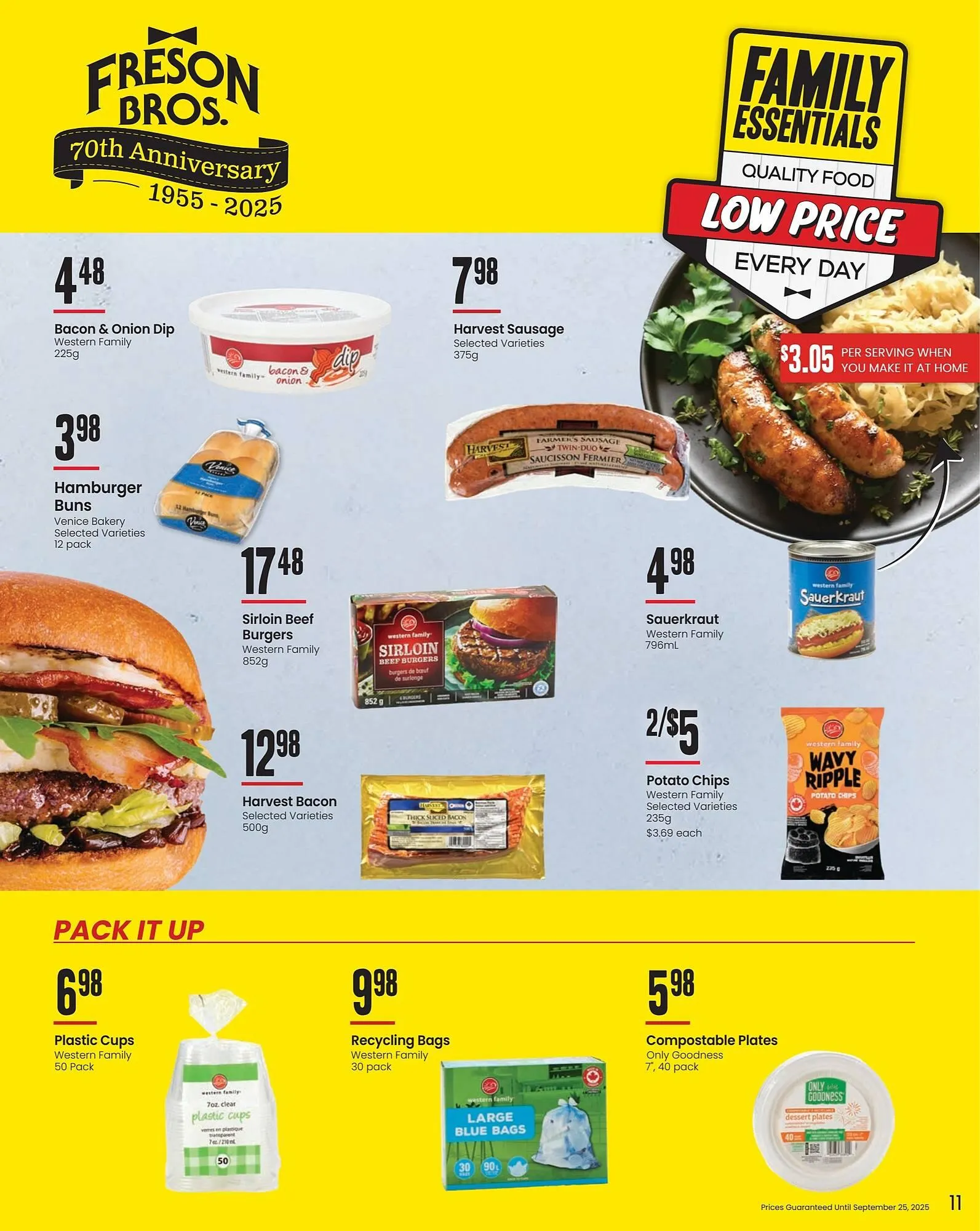 Freson Bros flyer from August 29 to September 25 2025 - flyer page 11