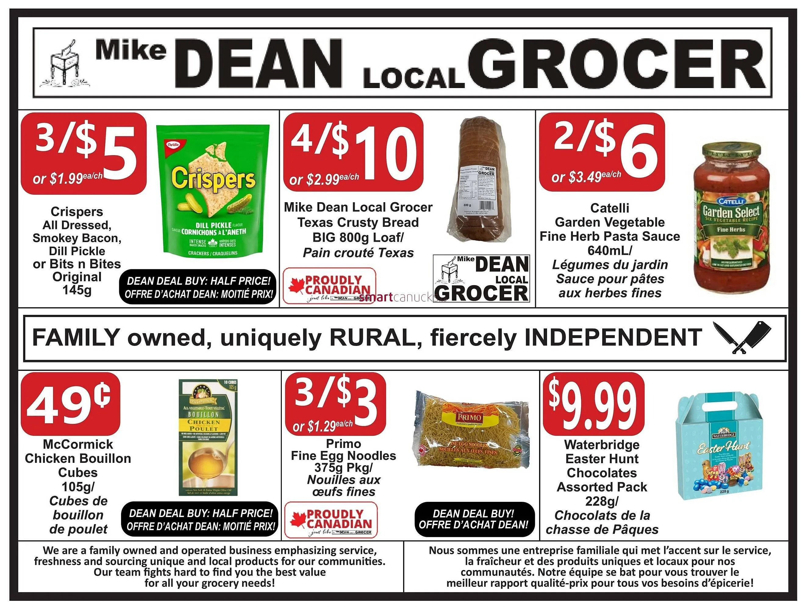 Mike Deans Super Food flyer - 1
