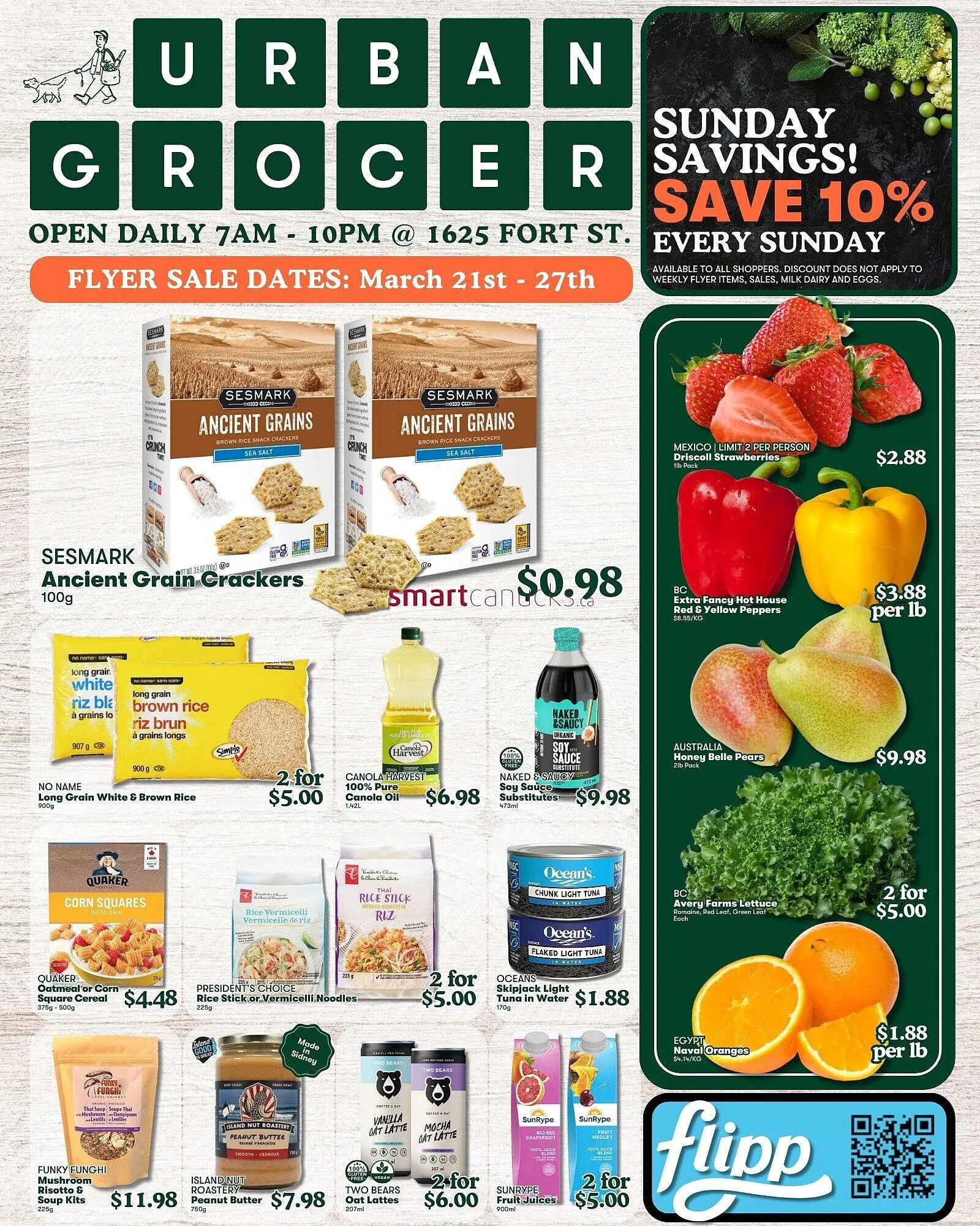 Urban Grocer flyer - 1