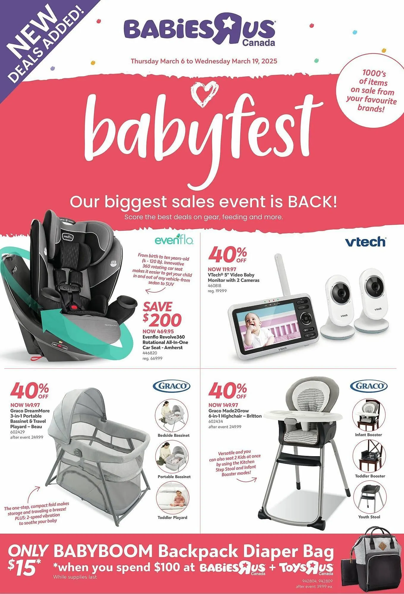 Babies R Us flyer - 1