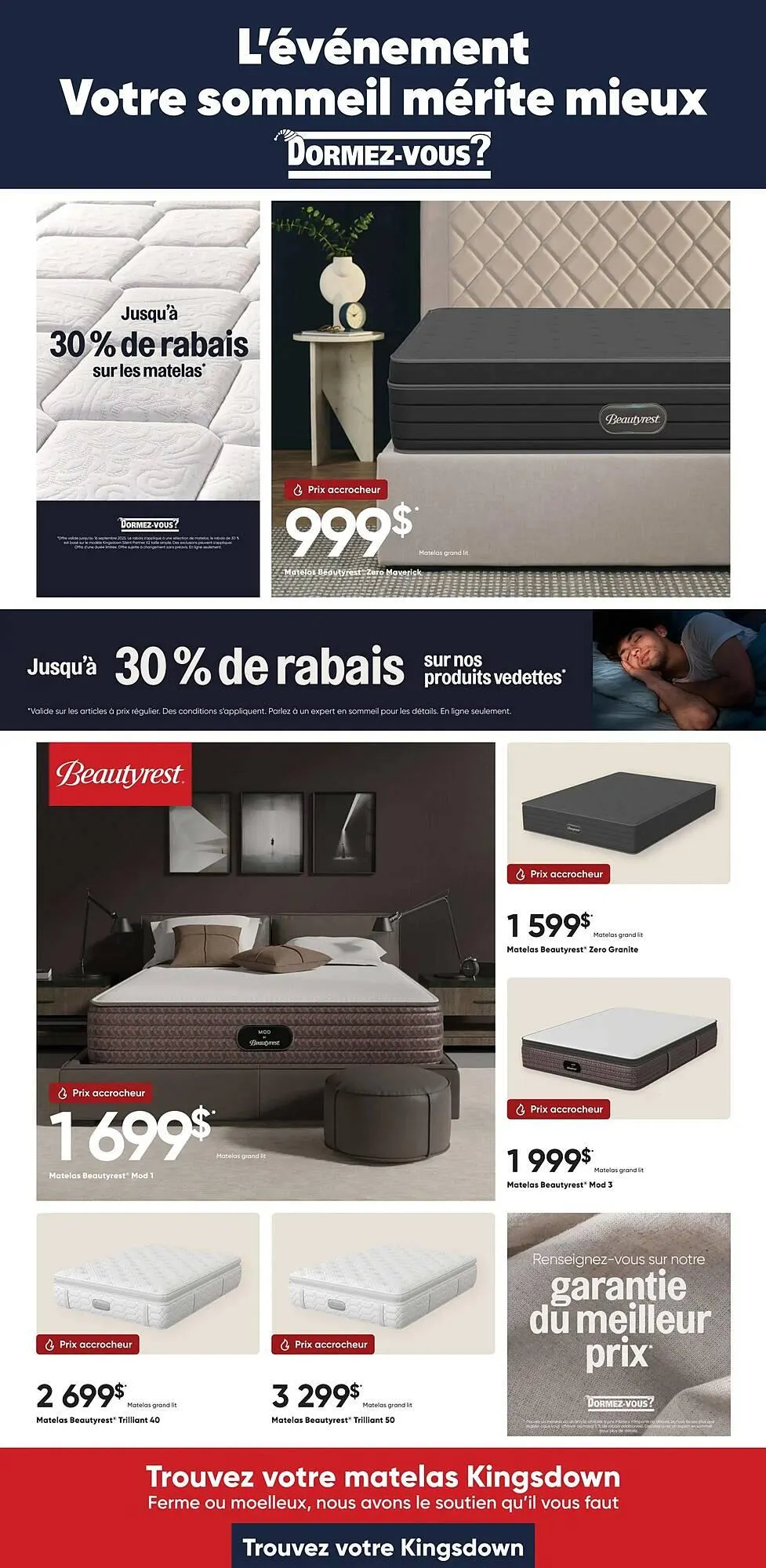 Dormez Vous flyer from August 21 to August 27 2025 - flyer page 1