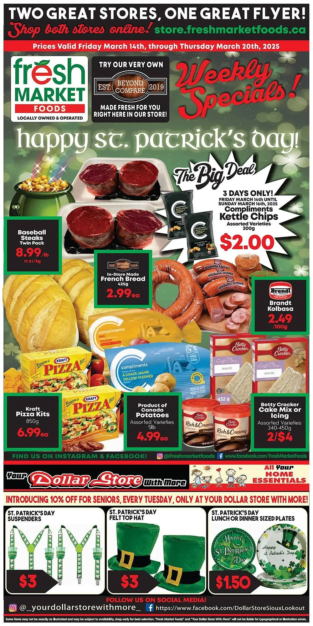 Fresh Market Foods flyer - 1