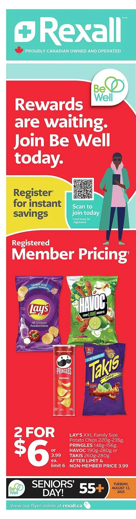 Rexall flyer from August 7 to August 21 2025 - flyer page 1