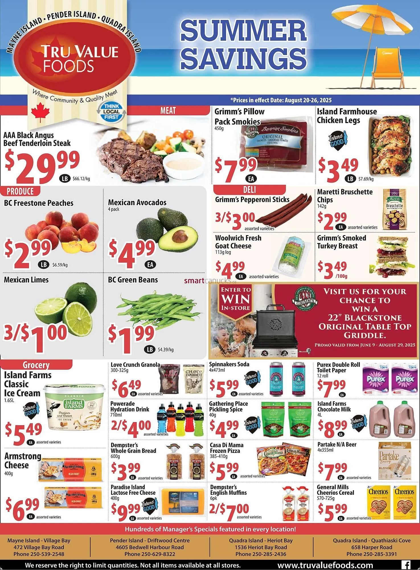 Tru Value Foods flyer from August 20 to August 26 2025 - flyer page 1