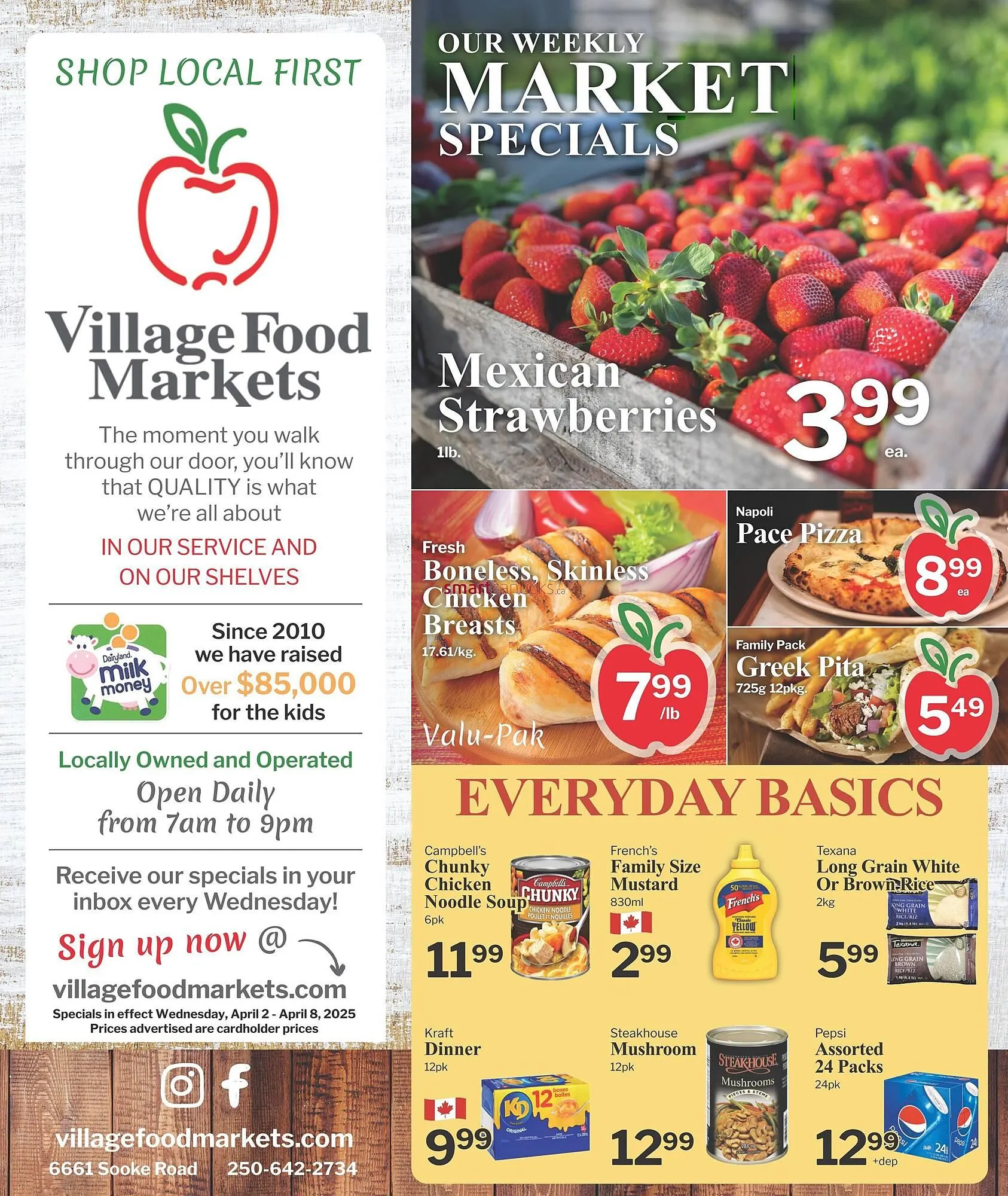 Village Food Markets flyer - 1