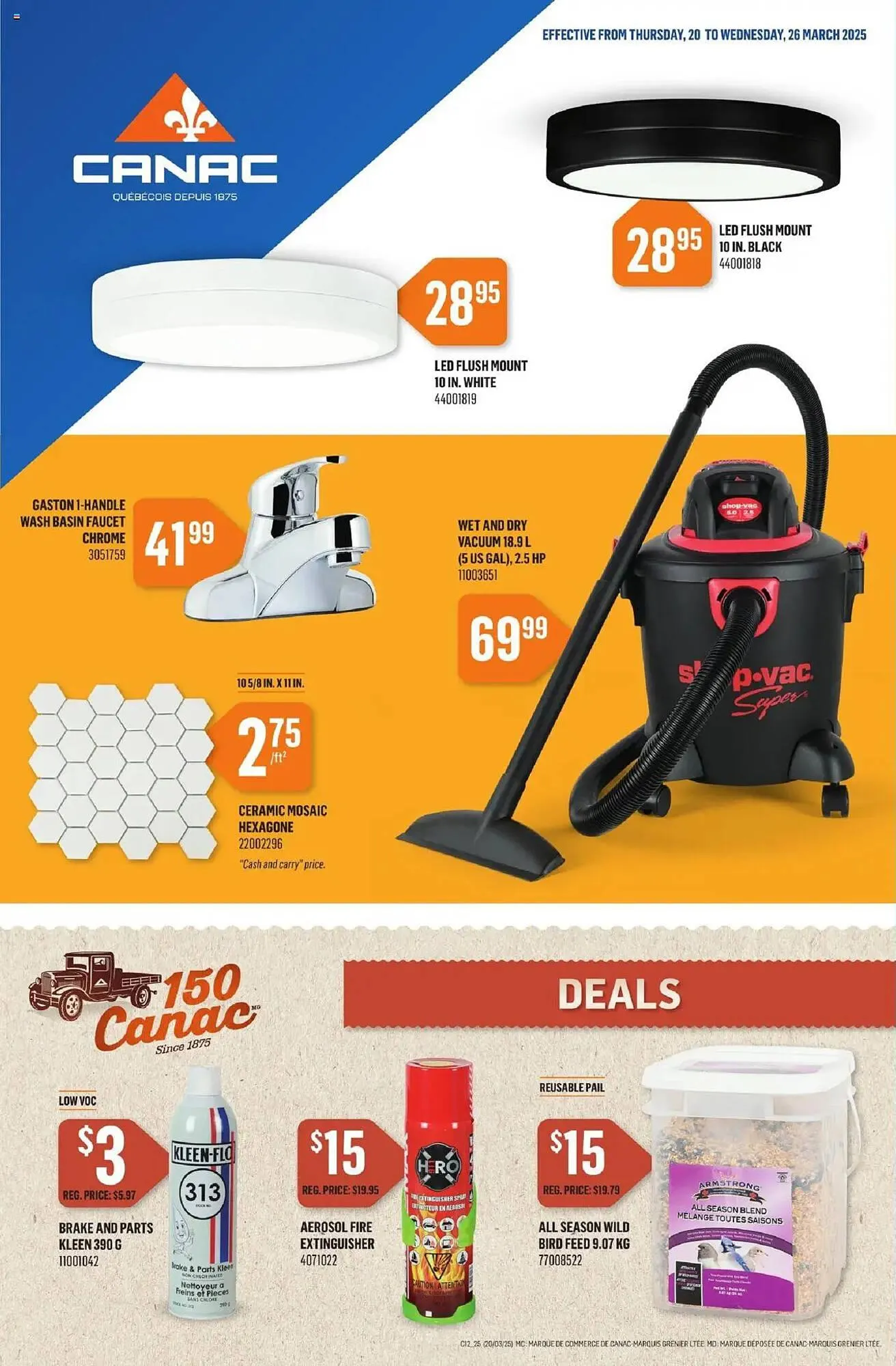 Canac flyer - 1