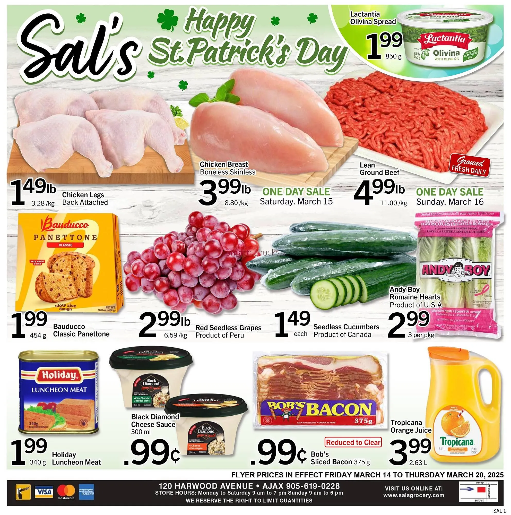 Sals Grocery flyer - 1