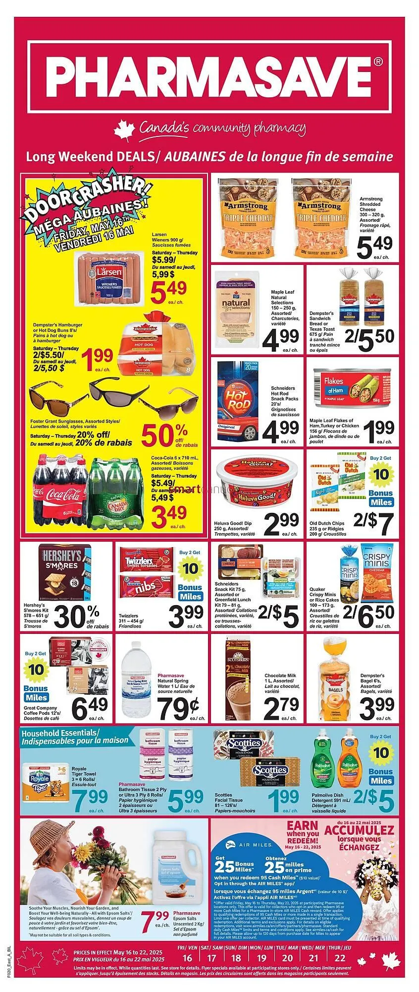 Pharmasave flyer from May 15 to May 21 2025 - flyer page 1