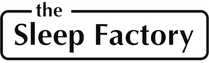 The Sleep Factory logo of current flyer