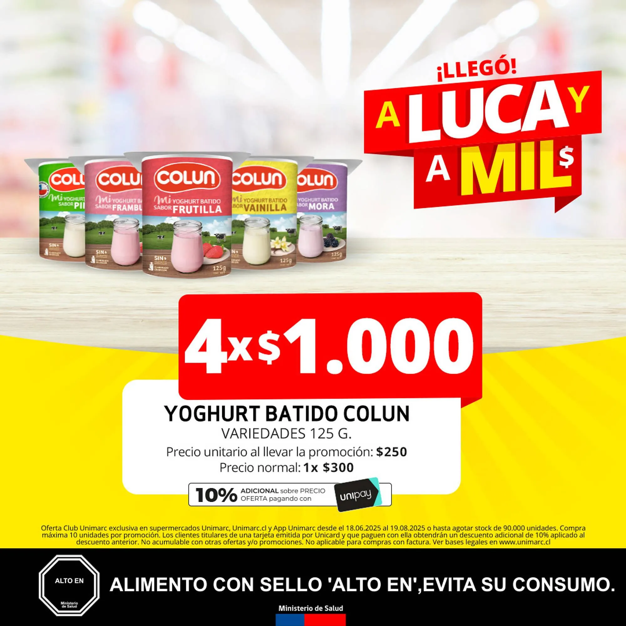 Catálogo de Catálogo Unimarc 20 de julio al 19 de agosto 2025 - Página 1