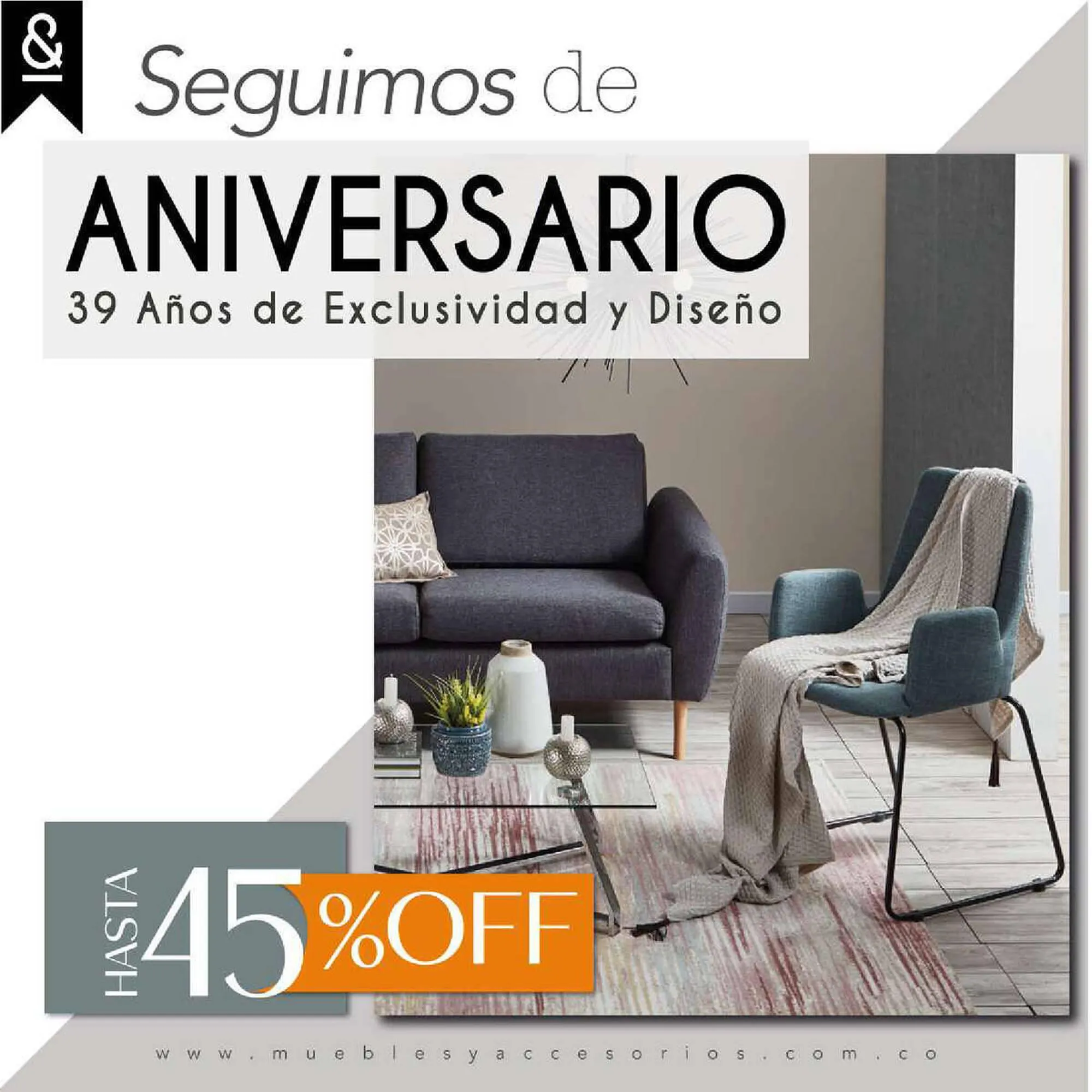 Catalogo de Catálogo Muebles & Accesorios 17 de agosto al 31 de agosto 2023 - Pag 1