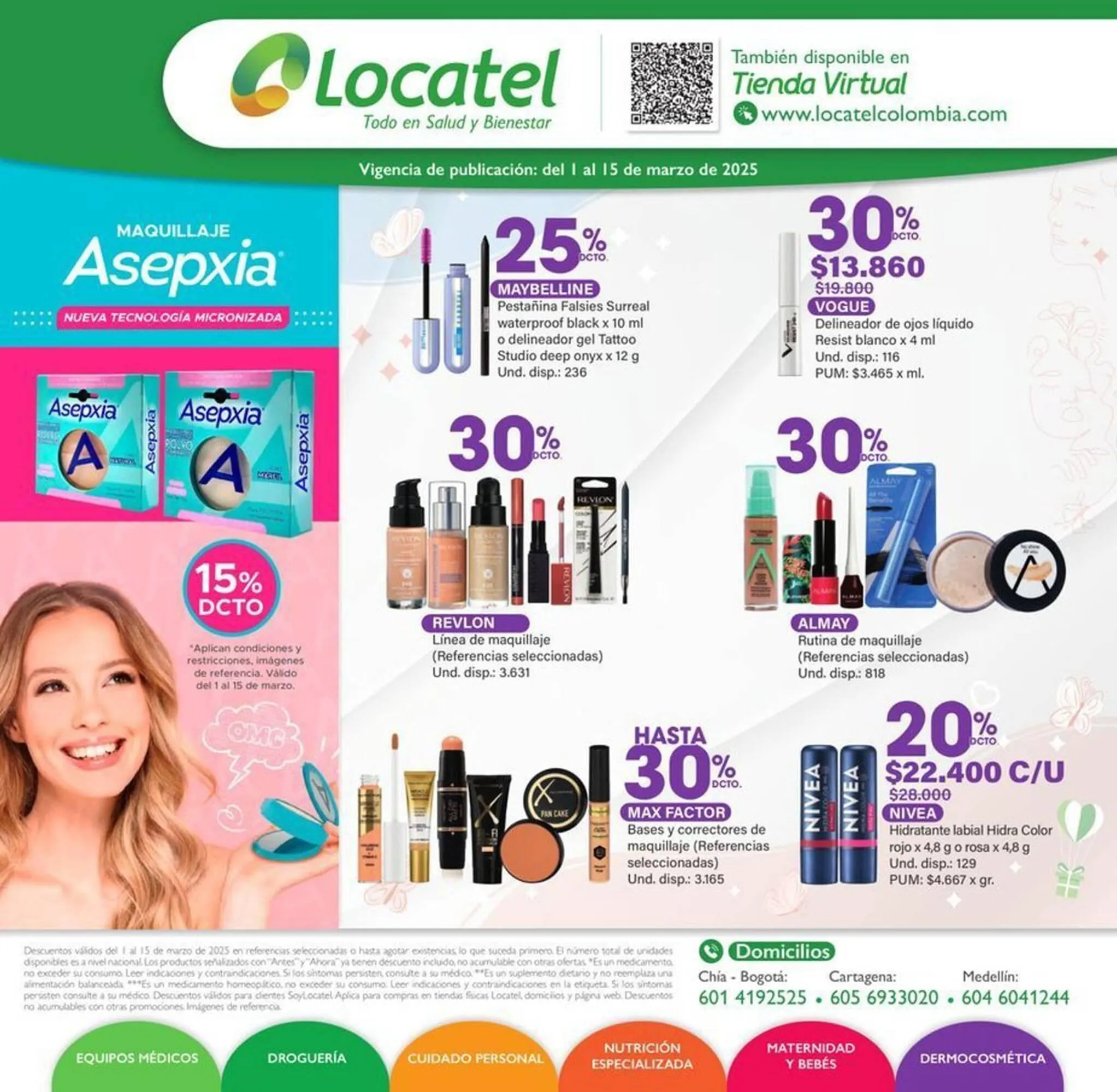 Catalogo de Catálogo Locatel 4 de marzo al 15 de marzo 2025 - Pag 1