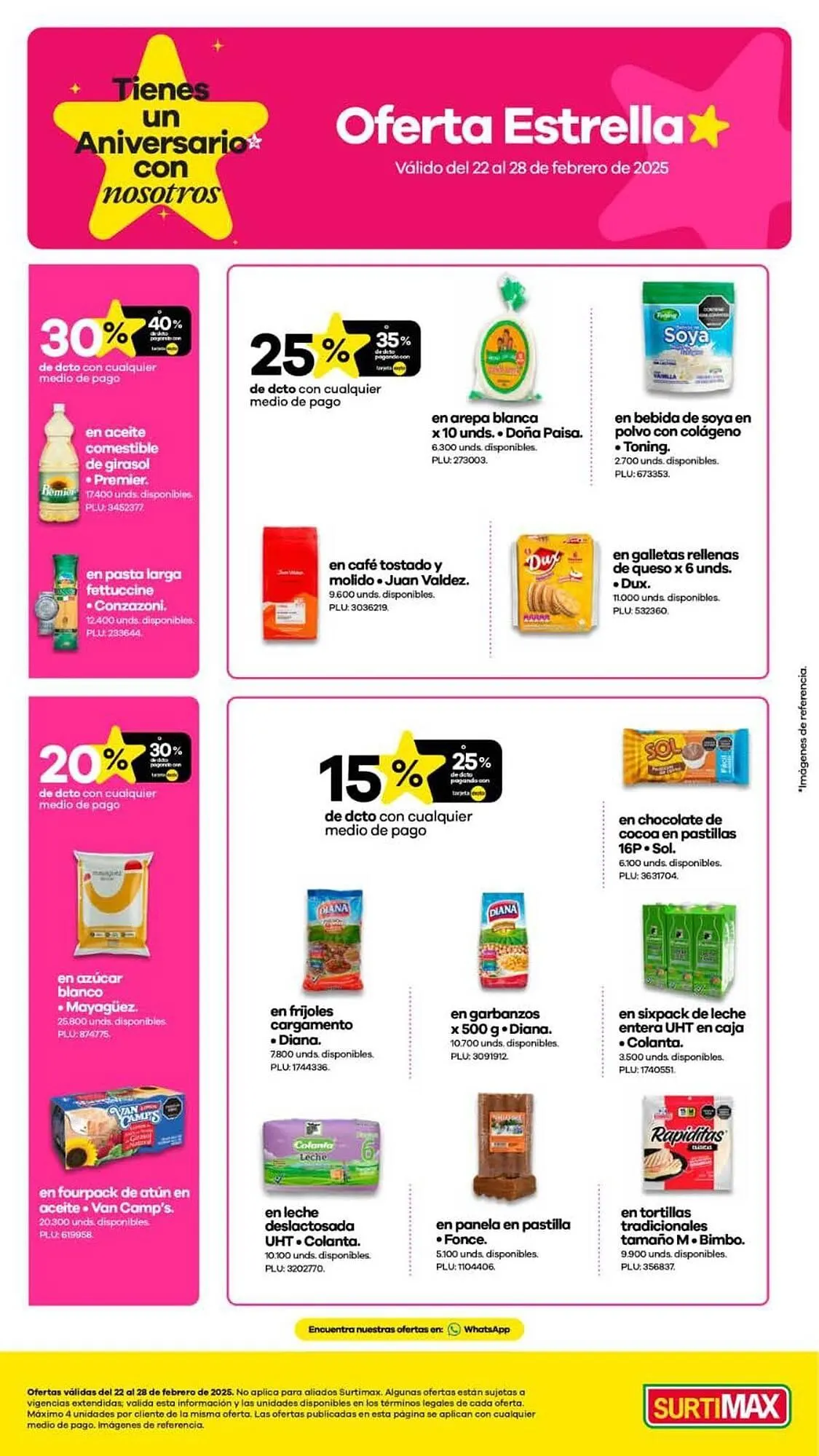 Catalogo de Catálogo Surtimax 25 de febrero al 28 de febrero 2025 - Pag 1