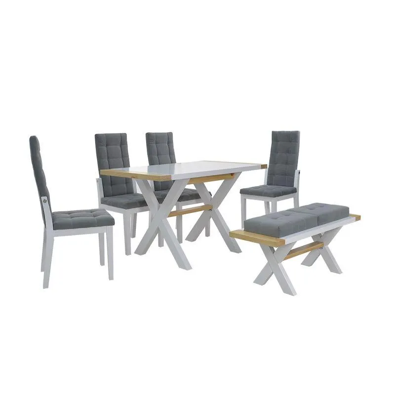 COMEDOR IBG AMATISTA + BANCA GRIS