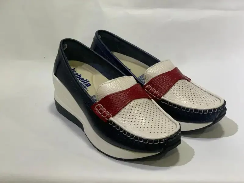 Mocasín en cuero