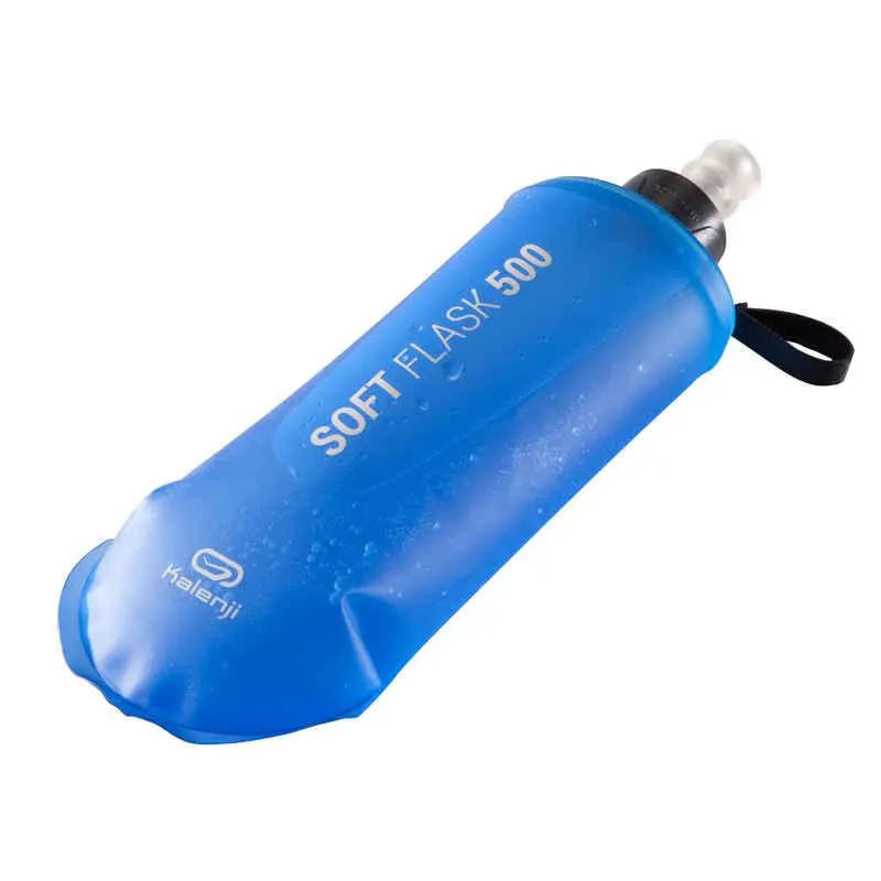 BOTELLA BLANDA PARA TRAIL RUNNING 500 ml AZUL