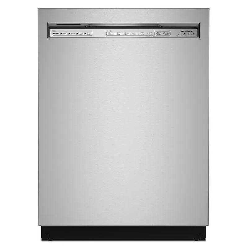 Lavavajillas Empotrable de 12 Servicios 60 cm KitchenAid Gris Acero