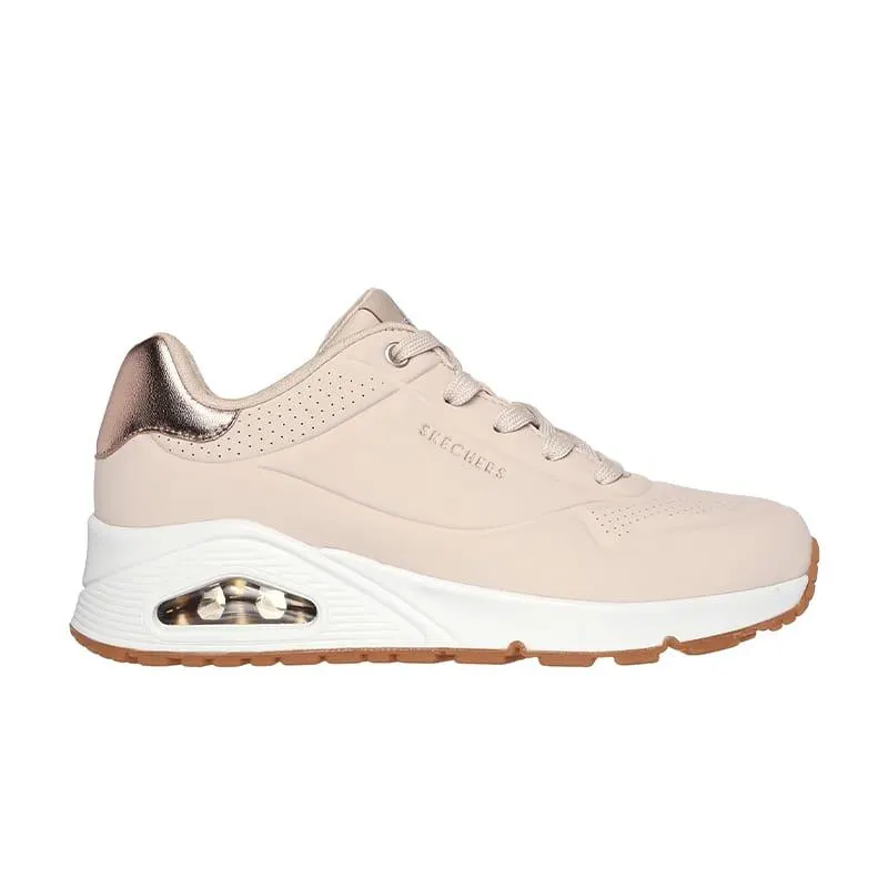 Zapatilla Skechers Casual Dama Uno Golden Air Palo de Rosa