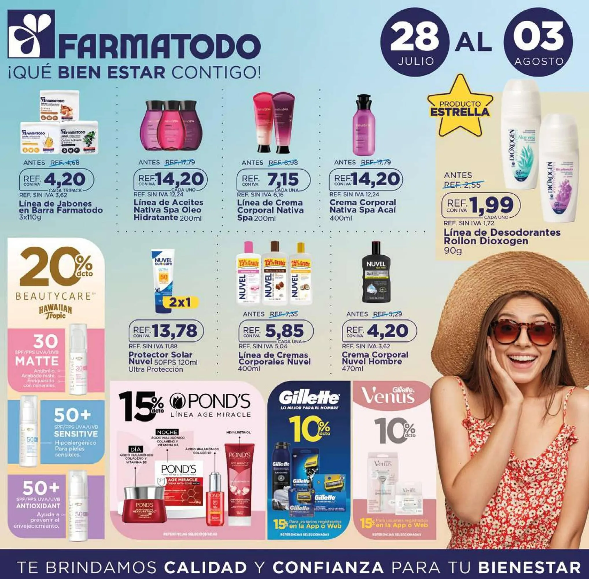Catalogo de Catálogo FarmaTodo 28 de julio al 3 de agosto 2025 - Pag 1