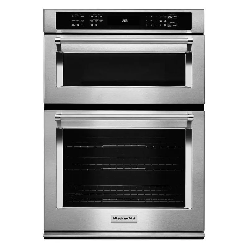 Torre de Hornos Combinada Eléctrica 30" KitchenAid Acero Inoxidable
