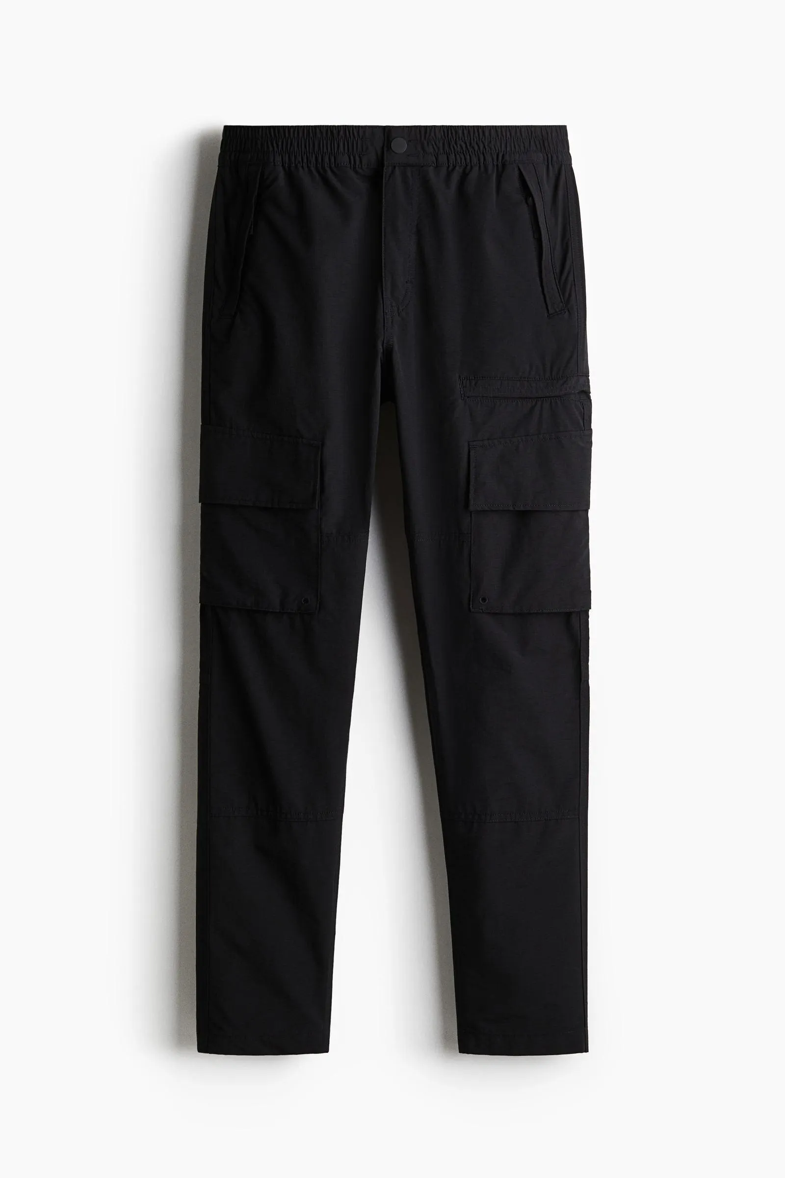 Pantalón cargo en sarga Regular Fit