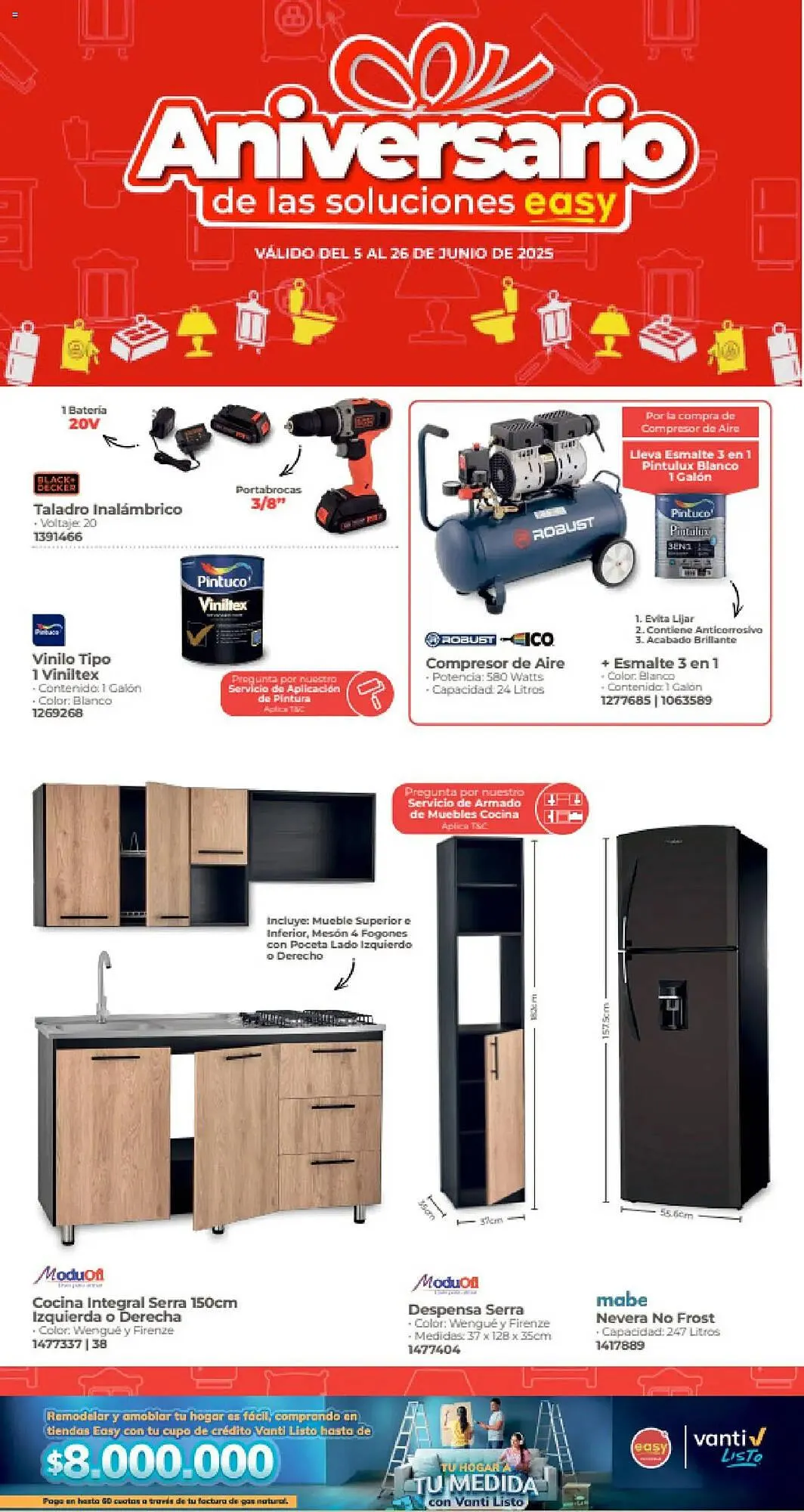 Catalogo de Catálogo Easy 5 de junio al 27 de junio 2025 - Pag 1