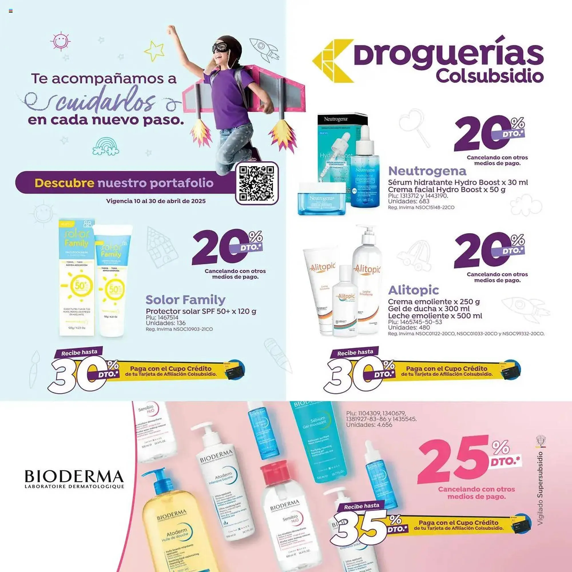 Catalogo de Catálogo Colsubsidio 10 de abril al 30 de abril 2025 - Pag 1