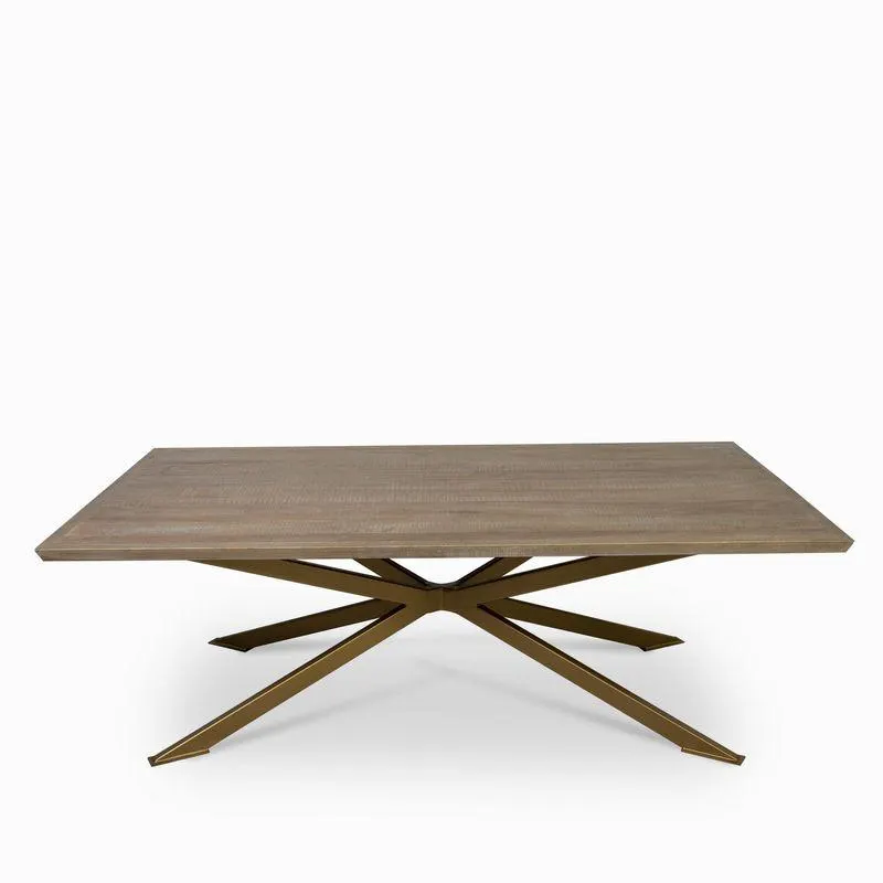 Mesa centro lotus 45x135x75cm natural