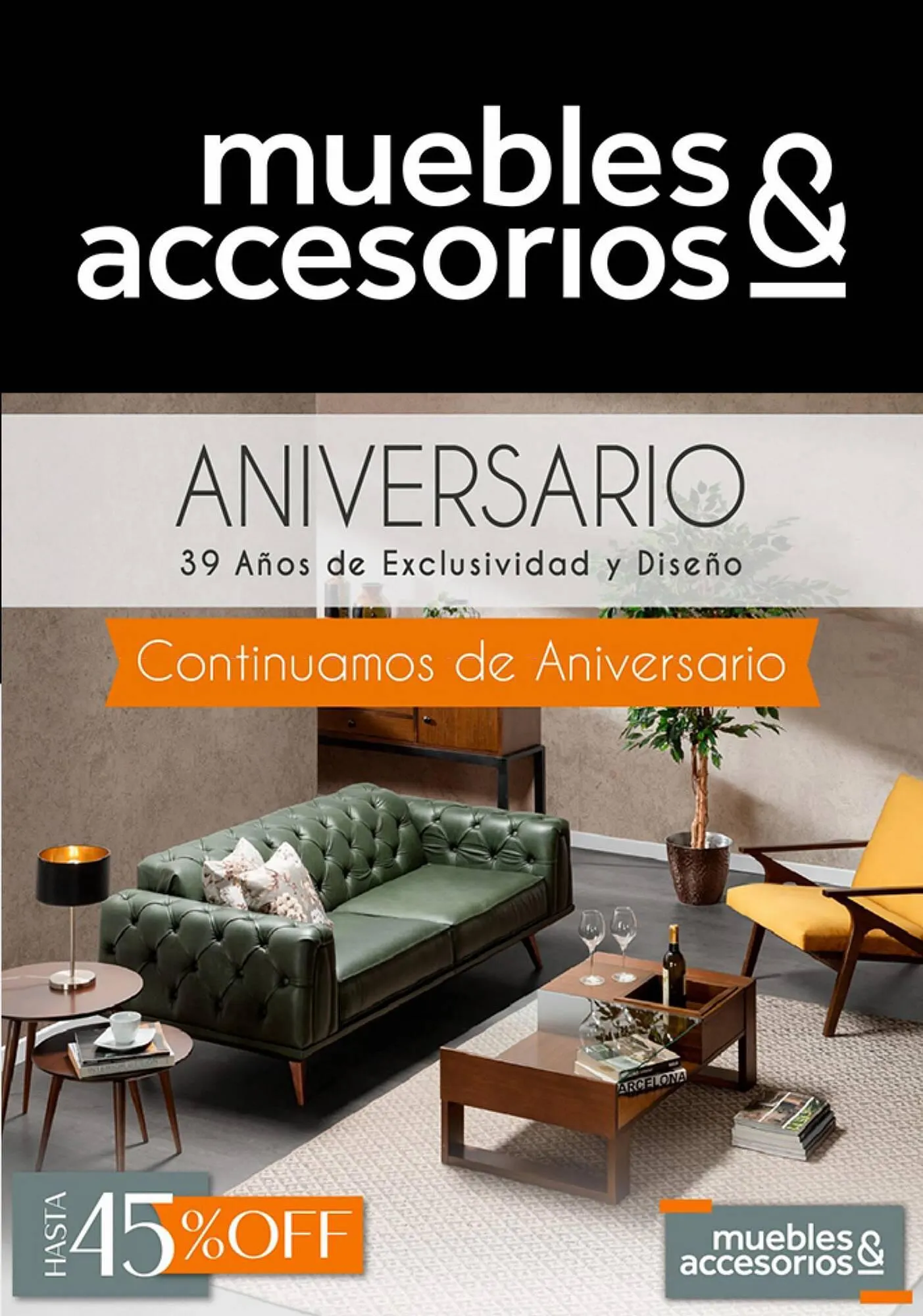 Catalogo de Catálogo Muebles & Accesorios 18 de septiembre al 25 de septiembre 2023 - Pag 1